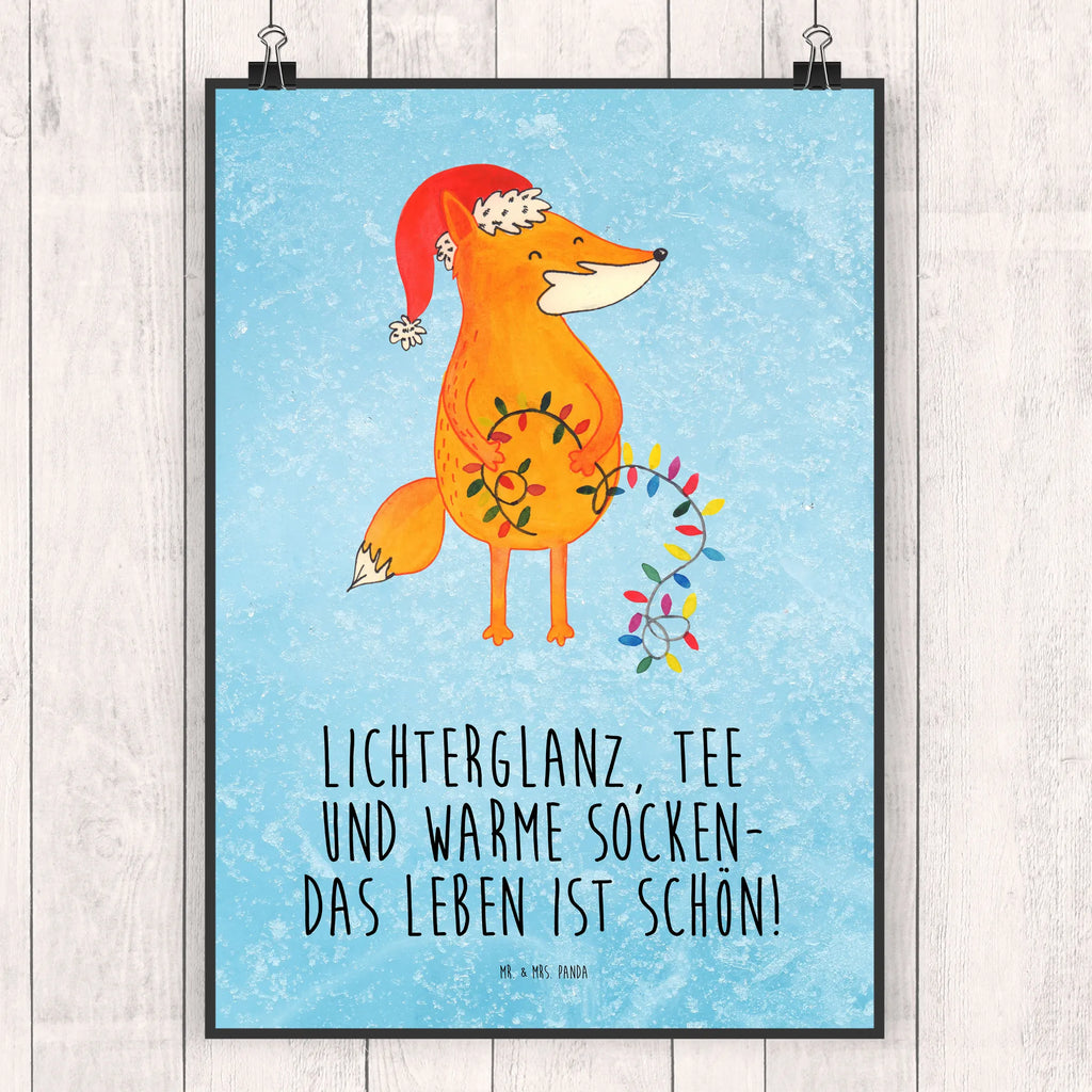 Plakat lis Boże Narodzenie Posterdruck, Wandposter, grafikposter, wanddeko, Poster, Wandschmuck, wanddruck, wandkunst, kunstdruck poster, Wanddekoration, Deko Bild, Wandbild, Plakat, kunstposter, Designposter, drucke, Kunstdruck, Bild, Bild für Wand, Mr. & Mrs. Panda Poster, Wanddeko Bild, kunst für die wand, Wintermotiv, Heiligabend, Advent, Nikolaus, Weihnachtsdeko, Winter, Weihnachten, Weihnachtszeit, Füchse, Spruch schön, Geschenk Weihnachten, Fuchs, Weihnachtsmann