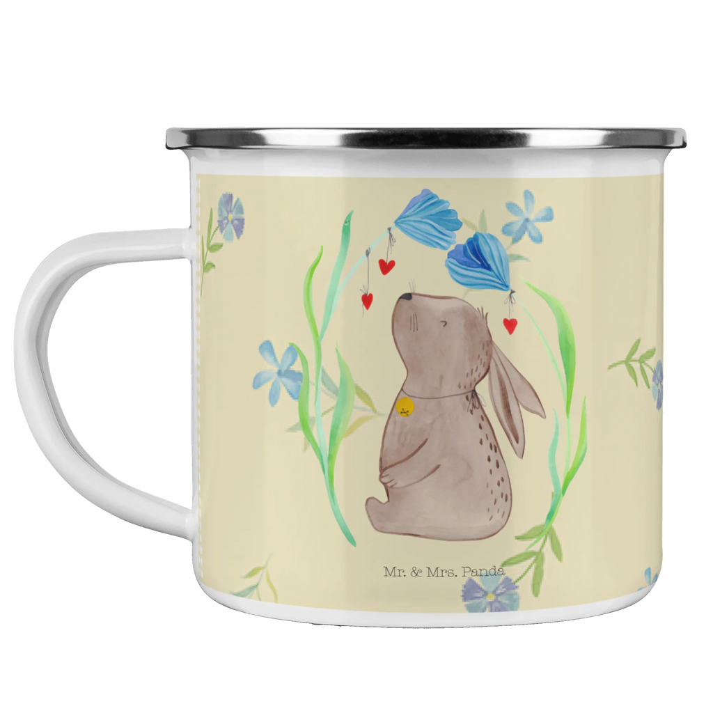 Enamel camping mug Hare flower Kaffeebecher, Teebecher, Tasse, wandertasse, Emaille Tasse, Reisebecher, Trinkbecher, Pott, Kaffeetasse, Metalltasse, Tasse Emaille, emaillebecher, Emaille Becher, metallbecher, Teetasse, Becher, Emailletasse, Blechtasse, Campingtasse, Campingbecher, wanderbecher, becher emaille, reisetasse, blechbecher, Osterdeko, Osterhase, Osternest, Ostergeschenke, Geschenke zu Ostern, Ostern Geschenk, Ostergeschenke Kinder, Ostern Kinder, Ostern, Geburt, Kindergeburtstag, Geburtstag, Taufe, Schwangerschaft, Hase, Taufgeschenk, Kaninchen, Hoffnung, Kind, Träume, Erstes Kind