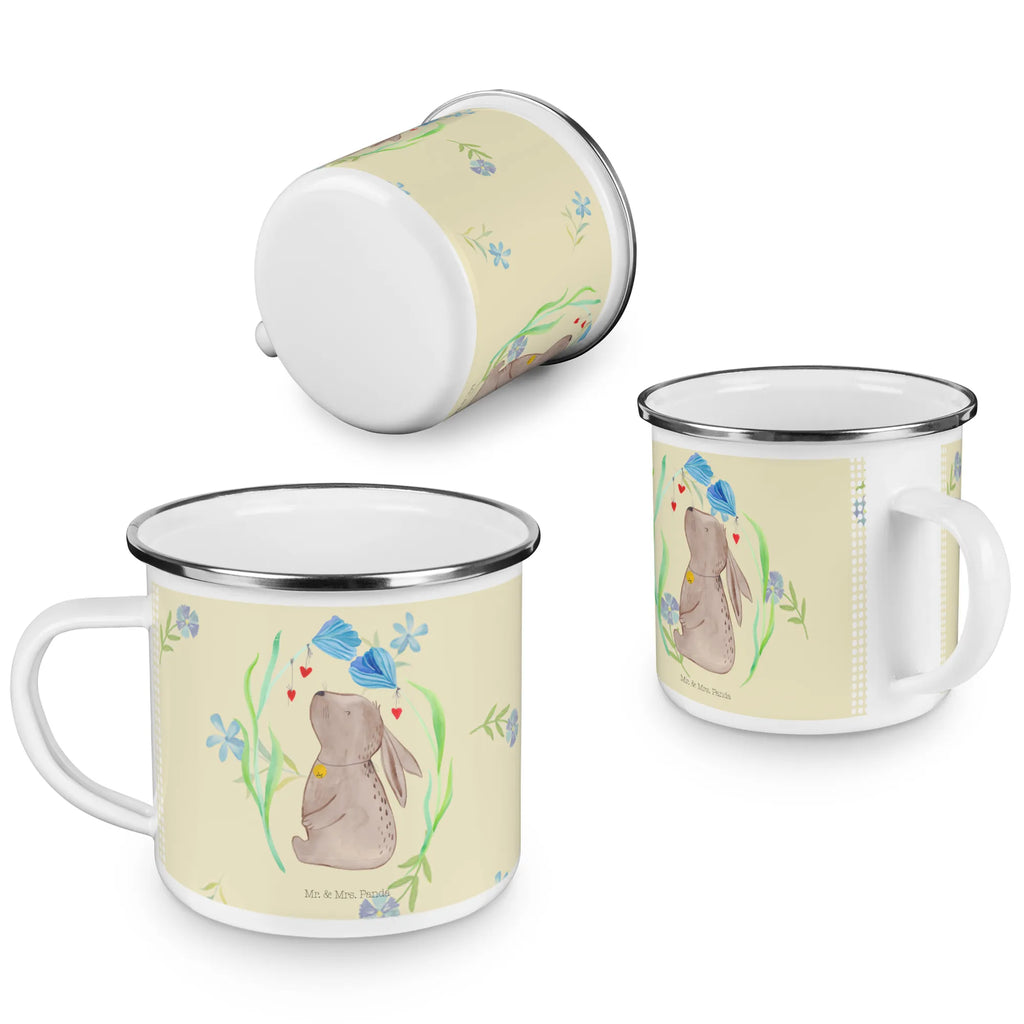 Enamel camping mug Hare flower Kaffeebecher, Teebecher, Tasse, wandertasse, Emaille Tasse, Reisebecher, Trinkbecher, Pott, Kaffeetasse, Metalltasse, Tasse Emaille, emaillebecher, Emaille Becher, metallbecher, Teetasse, Becher, Emailletasse, Blechtasse, Campingtasse, Campingbecher, wanderbecher, becher emaille, reisetasse, blechbecher, Osterdeko, Osterhase, Osternest, Ostergeschenke, Geschenke zu Ostern, Ostern Geschenk, Ostergeschenke Kinder, Ostern Kinder, Ostern, Geburt, Kindergeburtstag, Geburtstag, Taufe, Schwangerschaft, Hase, Taufgeschenk, Kaninchen, Hoffnung, Kind, Träume, Erstes Kind