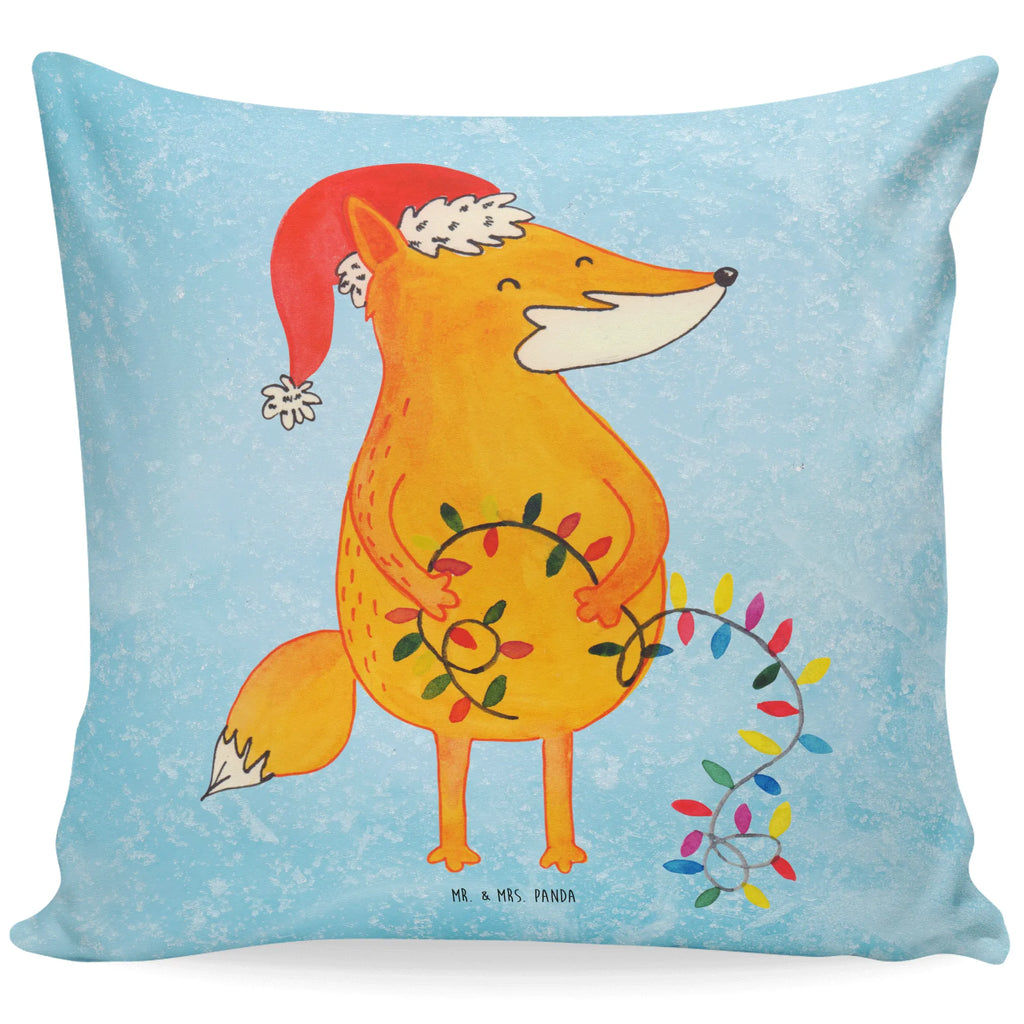 Cushion Fox Christmas fluffy, pad, couch, 40 x 40, soft, cushion, 40x40, sofa, pillows, bedroom, settee, pillow case, bed, Pillow, Winter, Christmas, Christmas time, snow, Saying beautiful, Gift Christmas, Santa Claus, Christmas Eve, Foxes, Fox