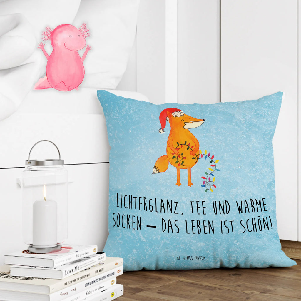 Cushion Fox Christmas fluffy, pad, couch, 40 x 40, soft, cushion, 40x40, sofa, pillows, bedroom, settee, pillow case, bed, Pillow, Winter, Christmas, Christmas time, snow, Saying beautiful, Gift Christmas, Santa Claus, Christmas Eve, Foxes, Fox