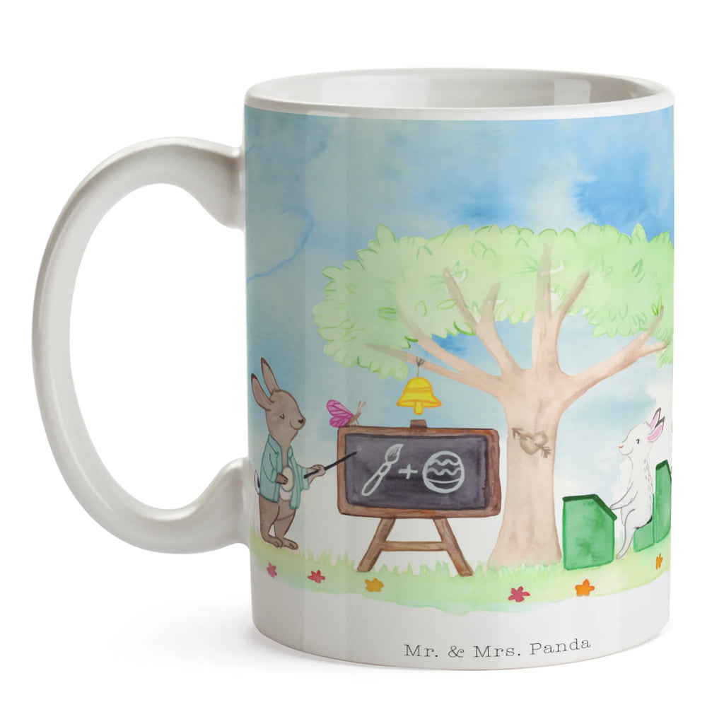 Tasse Hasenschule Porzellantasse, Tasse mit Motiven, Bürotasse, Kaffeetasse, Tasse, Keramiktasse, Tasse mit Zitaten, Teetasse, Geschenktasse, Ostern, Osterhase, Ostergeschenke, Osternest, Osterdeko, Geschenke zu Ostern, Ostern Geschenk, Ostergeschenke Kinder, Ostern Kinder