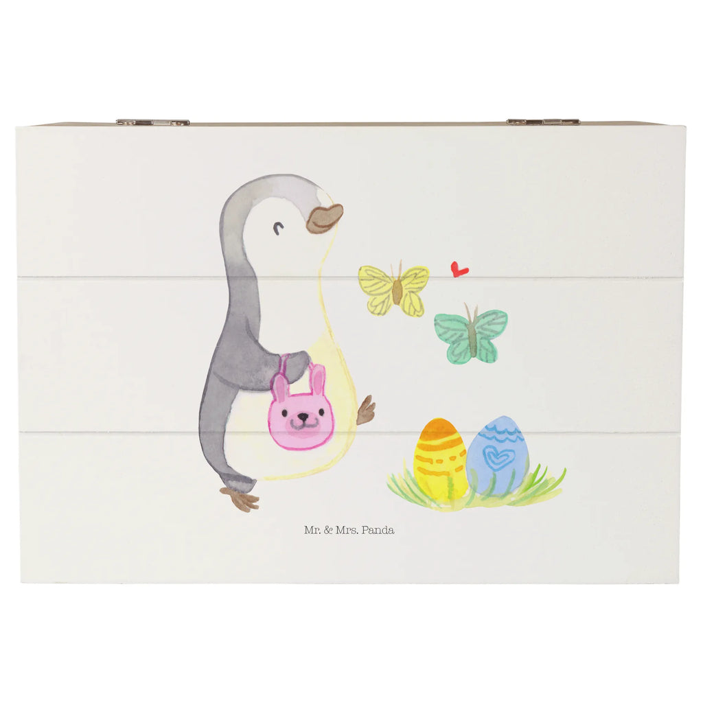 Wooden chest penguin looking for eggs XXL, Holzkiste, Geschenkbox, Geschenkdose, Schatzkiste, Dekokiste, Truhe, Erinnerungskiste, Erinnerungsbox, Aufbewahrungsbox, Kiste, Schatulle, Ostern, Osterhase, Ostergeschenke, Osternest, Osterdeko, Geschenke zu Ostern, Ostern Geschenk, Ostergeschenke Kinder, Ostern Kinder