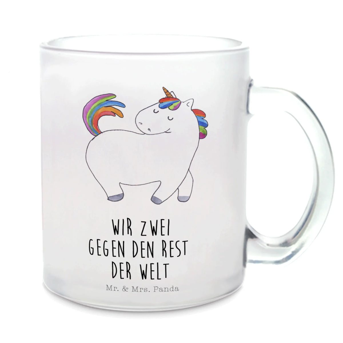 Glass tea cup unicorn Swagger riding, girlfriend, different, riding present, horse, equestrian, riding gift, proud