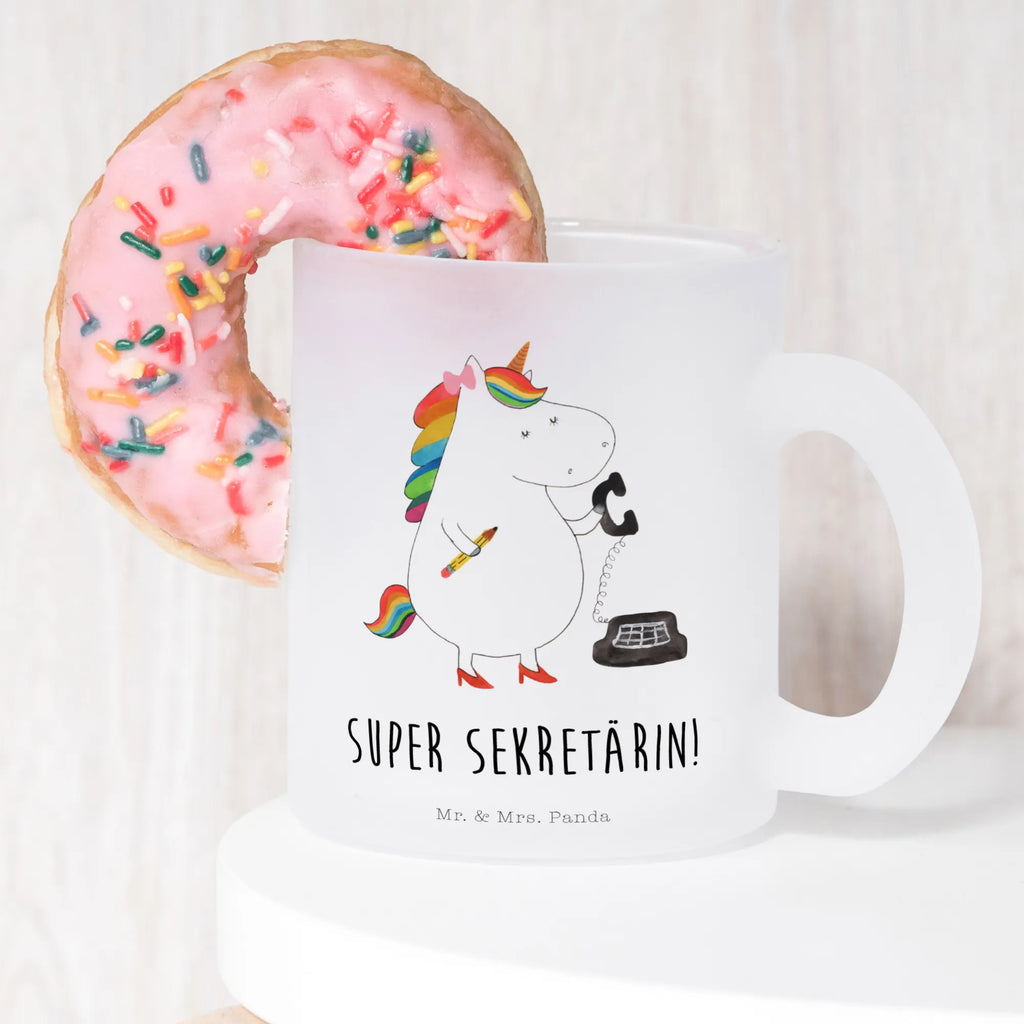Glass tea cup unicorn secretary tasse glas, glastasse, Teetasse aus Glas, Becher, Tasse, Große Teetasse, Teegläser, Teeglas, Glasbecher, Tee Tasse, getränkeglas, Glas Teebecher, Tasse Für Tee, becher für tee, Teetasse, Teetasse Glas, becher glas, Trinkglas, Unicorn, Einhorn, Einhörner, Einhorn Deko, Rechtsanwältin, Büro, Rechtsanwaltsgehilfin, Bürohilfe, Steuerkanzlei, Steuerbüro, Sekretärin, Bürokraft