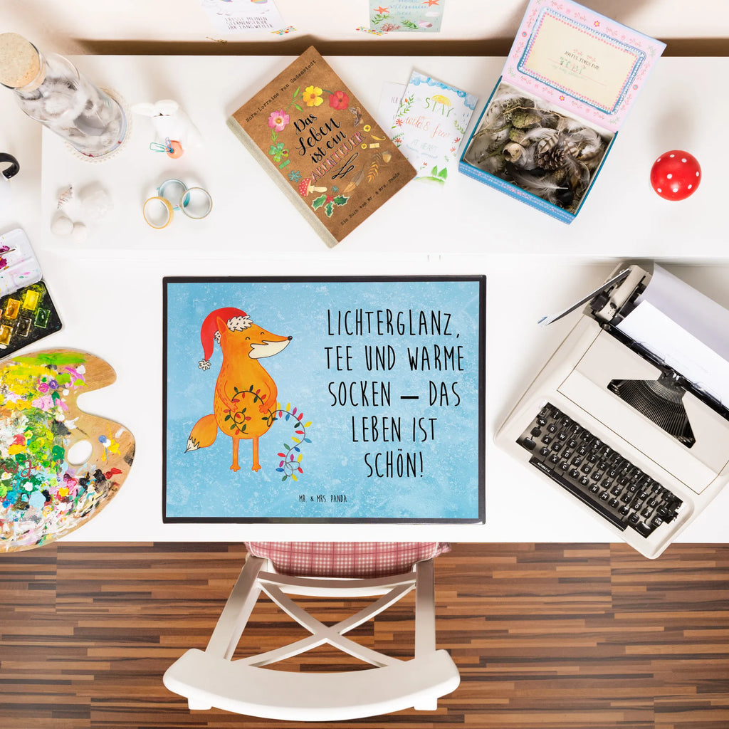 Schreibtischunterlage Fuchs Weihnachten schreibmatte, Schreibtisch Unterlagen, tischmatten, arbeitsunterlage, schreibtischunterlagen, schreibtischunterlage, tischauflagen, Schreibtisch Matte, tischpad, schreibtischauflagen, Tischunterlage, schreibauflage, schreibauflagen, tischauflage, tischpads, arbeitsmatte, tischmatte, schreibtischmatte, pultunterlage, Schreibunterlage, Schreibtischauflage, Weihnachten, Wintermotiv, Heiligabend, Advent, Nikolaus, Weihnachtsdeko, Winter, Füchse, Fuchs, Weihnachtsmann, Spruch schön, Geschenk Weihnachten, Weihnachtszeit