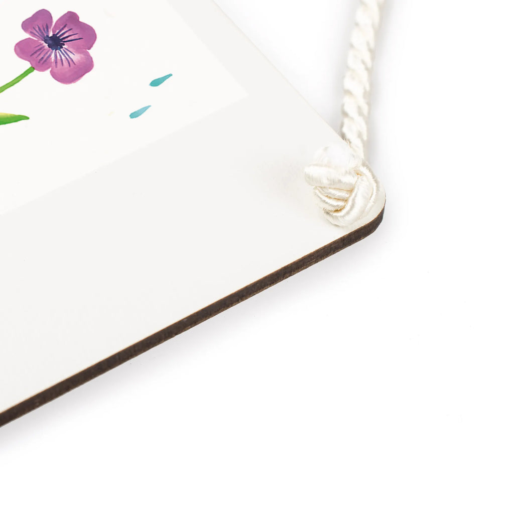 Decorative sign You are a wildflower Nature, joy of life, love, nature motif, anniversary, flower motif, gift girlfriend, gift women, wedding anniversary, wild, wild flower, compliment