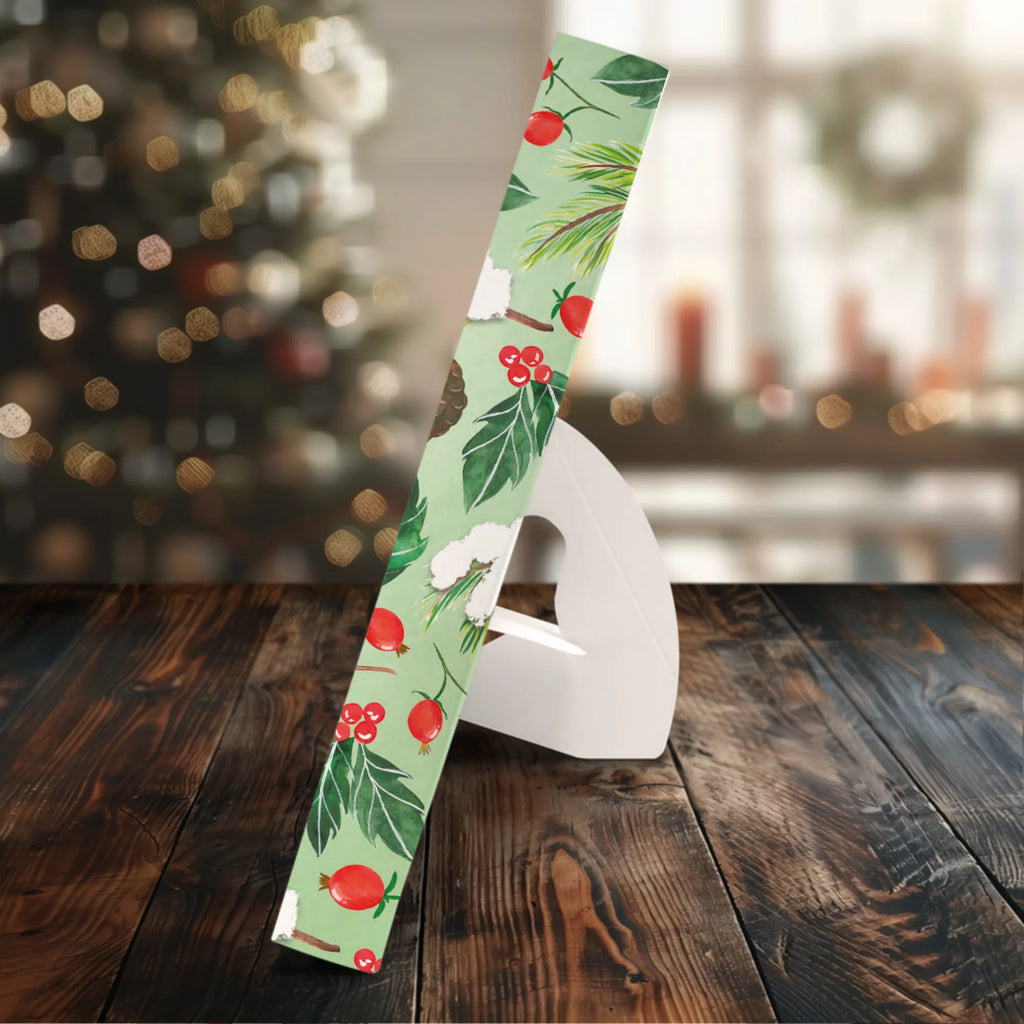 Chocolate advent calendar zero zero Christmas time, snow