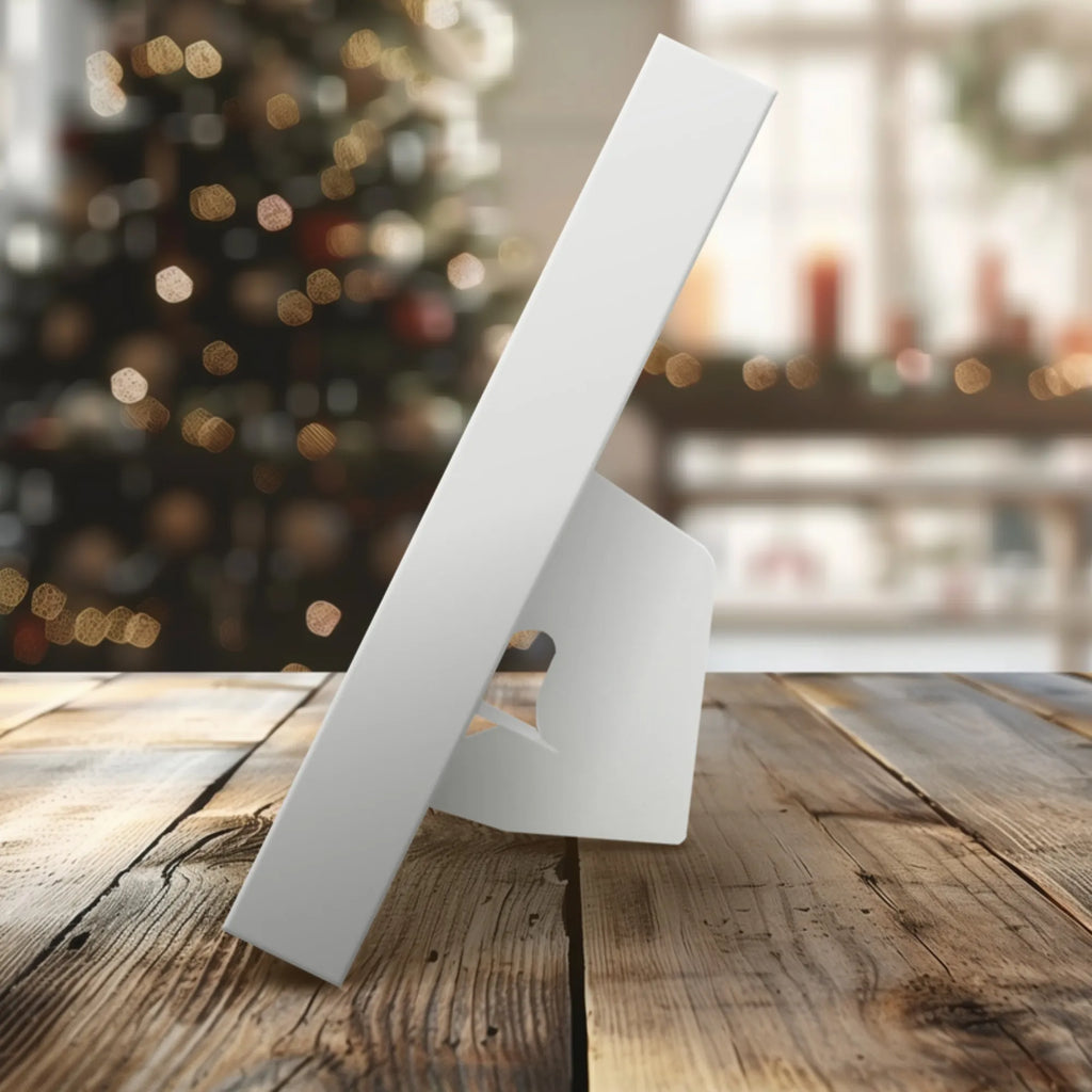 Chocolate advent calendar axolotl Happy Christmas time, snow