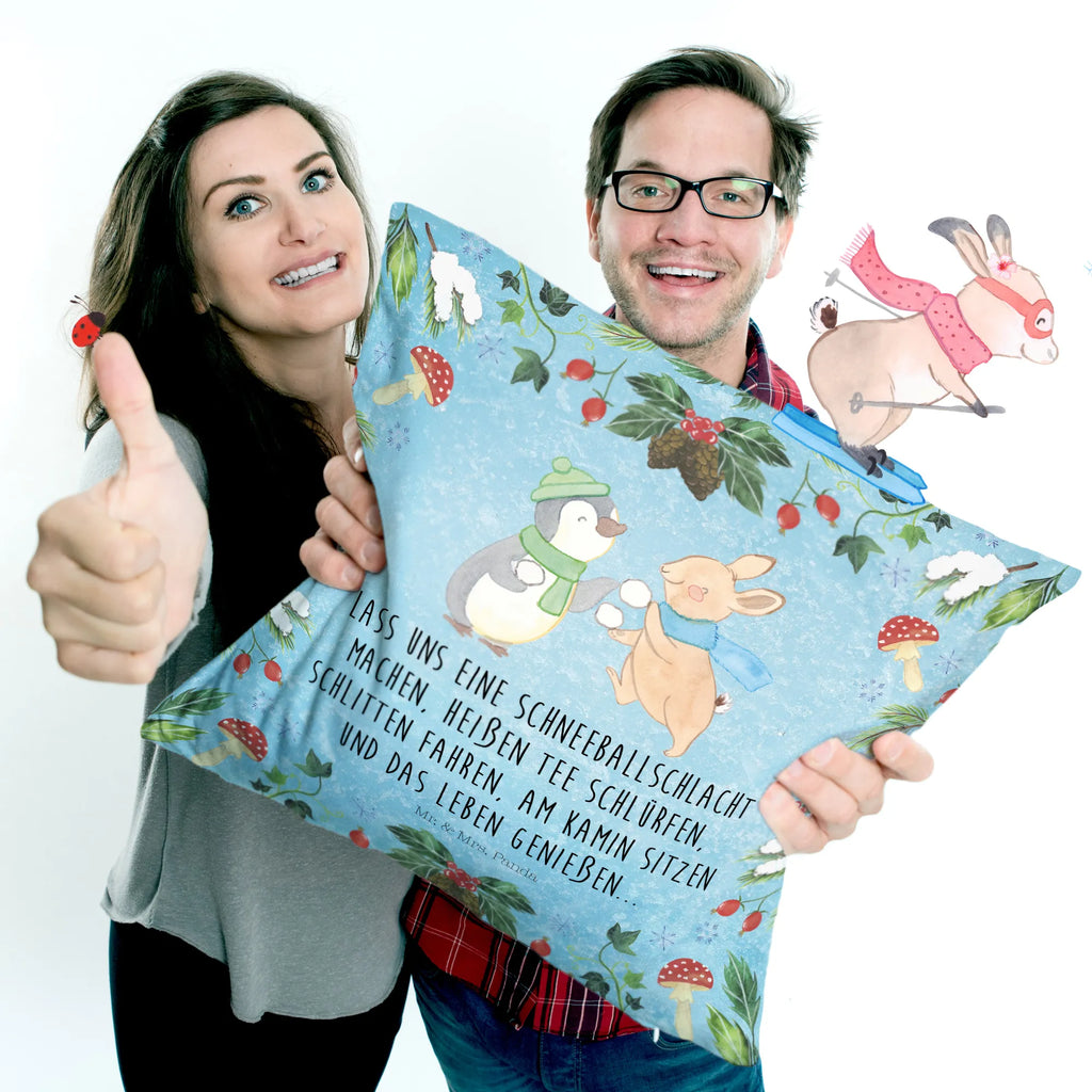 40x40 poduszka Pingwin królik Bitwa na śnieżki Sofakissen, Zierkissen, Kissen 40x40 Waschbar, sofakissen, Kissen 40x40, Sofakissen 40x40, Kopfkissen, Couchkissen, Dekokissen, Kissenhülle 40x40, Dekokissen Sofa, Kissen, Kopfkissen 40x40, Kissenbezüge, Dekokissen 40x40, Kissenhülle, Motivkissen, Kissenbezug 40x40, sitzkissen, Winter, Weihnachten, Weihnachtsdeko, Nikolaus, Advent, Heiligabend, Wintermotiv