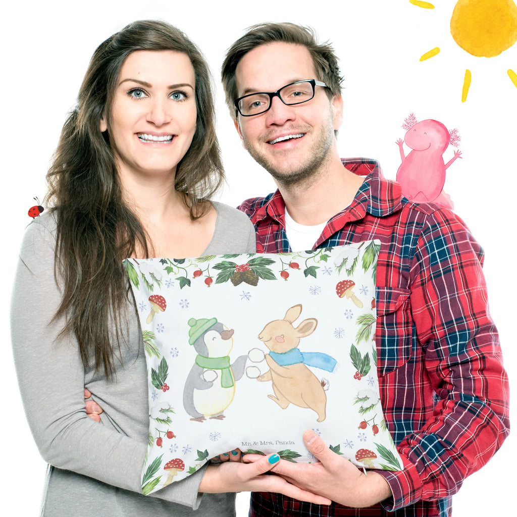 40x40 poduszka Pingwin królik Bitwa na śnieżki Sofakissen, Zierkissen, Kissen 40x40 Waschbar, sofakissen, Kissen 40x40, Sofakissen 40x40, Kopfkissen, Couchkissen, Dekokissen, Kissenhülle 40x40, Dekokissen Sofa, Kissen, Kopfkissen 40x40, Kissenbezüge, Dekokissen 40x40, Kissenhülle, Motivkissen, Kissenbezug 40x40, sitzkissen, Winter, Weihnachten, Weihnachtsdeko, Nikolaus, Advent, Heiligabend, Wintermotiv