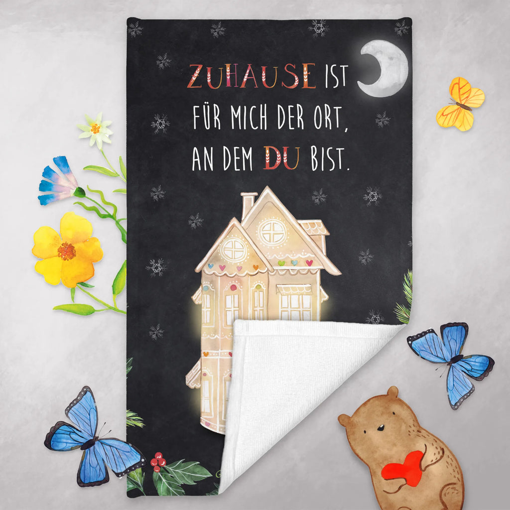 Guest towel Gingerbread House towel, hand towels, guest towels, 50 x 30, Guest towel, Winter, Christmas, Christmas time, snow