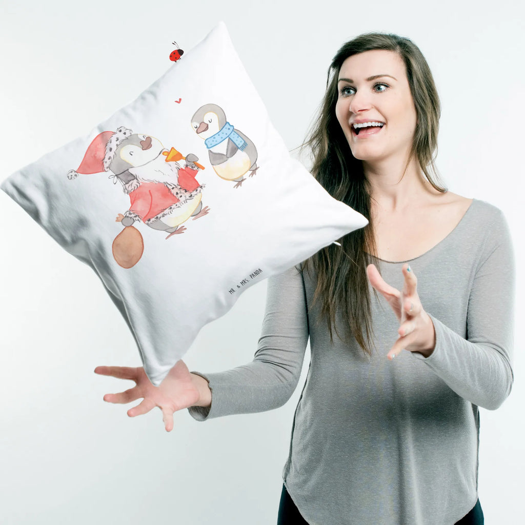 Cushion penguin wish list Kopfkissen, Kissen 40x40, Sofakissen 40x40, Zierkissen, sitzkissen, mikrofaser kissen, Dekokissen, kissen mit füllung, 40 x 40 Kissen, kleines kissen, Kopfkissen 40x40, Dekokissen Sofa, Motivkissen, Kissen 40x40 Waschbar, Kuschelkissen, Dekokissen 40x40, Couchkissen, bedrucktes kissen, polsterkissen, Kissen, Sofakissen, Weihnachten, Wintermotiv, Heiligabend, Advent, Nikolaus, Weihnachtsdeko, Winter