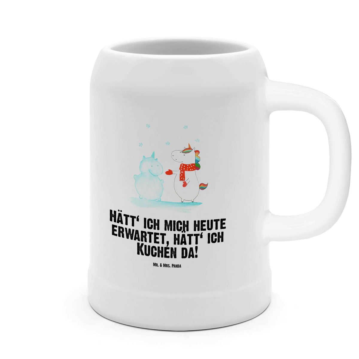 Kufel piwny jednorożec Bałwan dekoracje jednorożca, Jednorożec, jednorożce