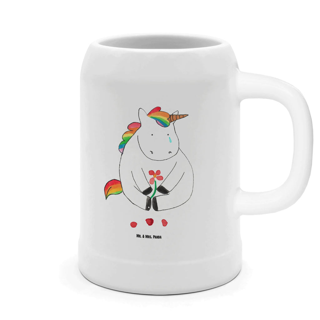 Kufel piwny Jednorożec Smutny Jednorożec, jednorożce, dekoracje jednorożca, jednorożec