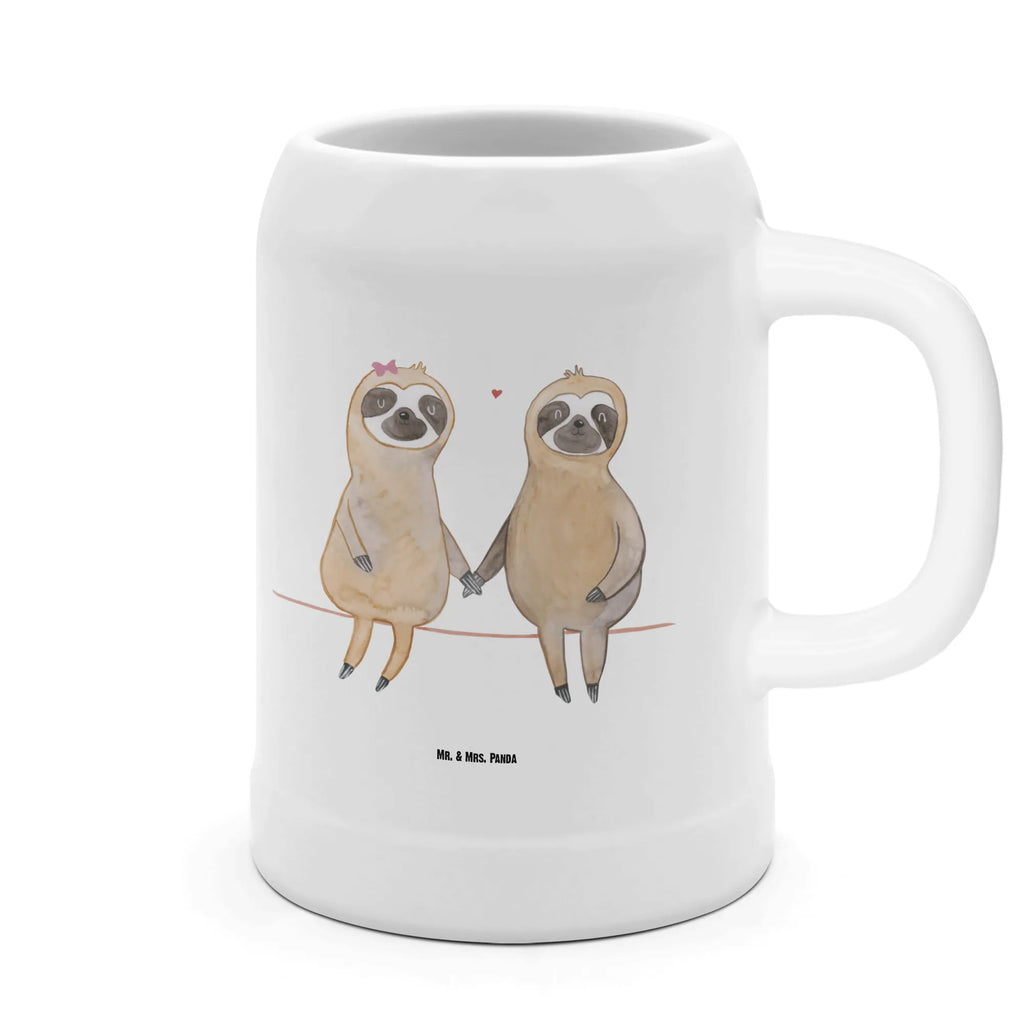 Kufel piwny leniwiec para Leniwiec, prezent z leniwcem, dekoracja z leniwcem