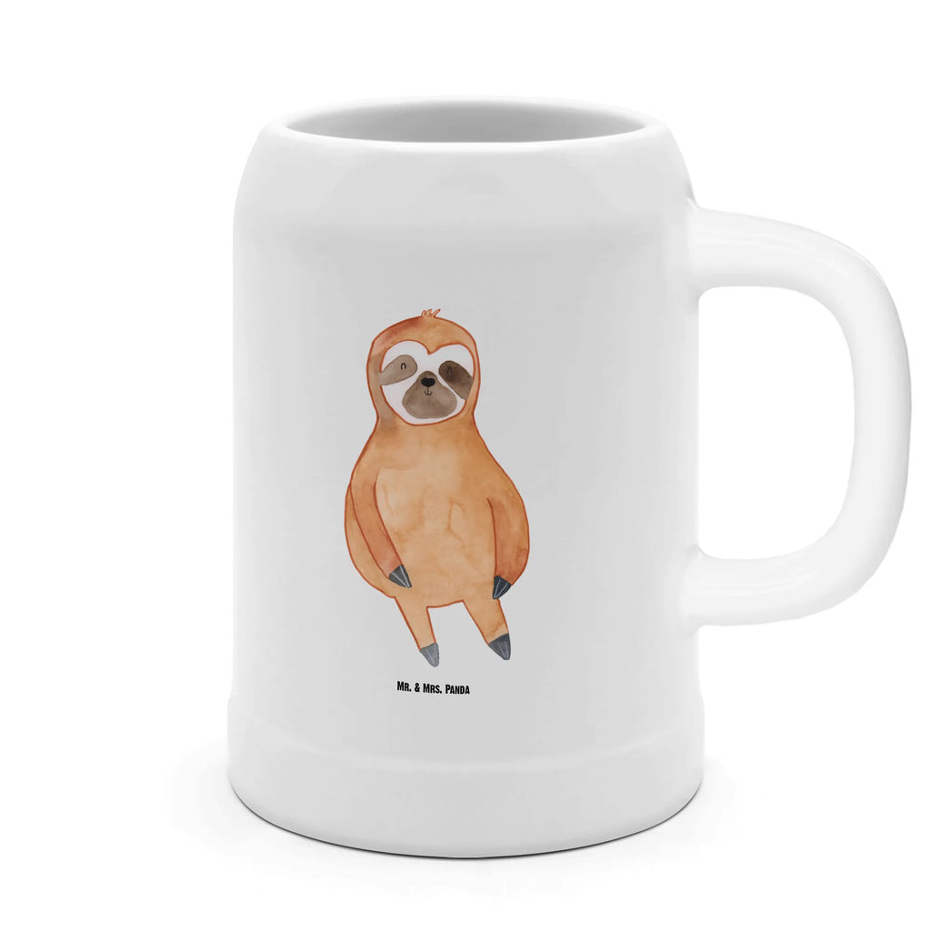 Kufel piwny leniwiec Zadowolony Leniwiec, prezent z leniwcem, dekoracja z leniwcem