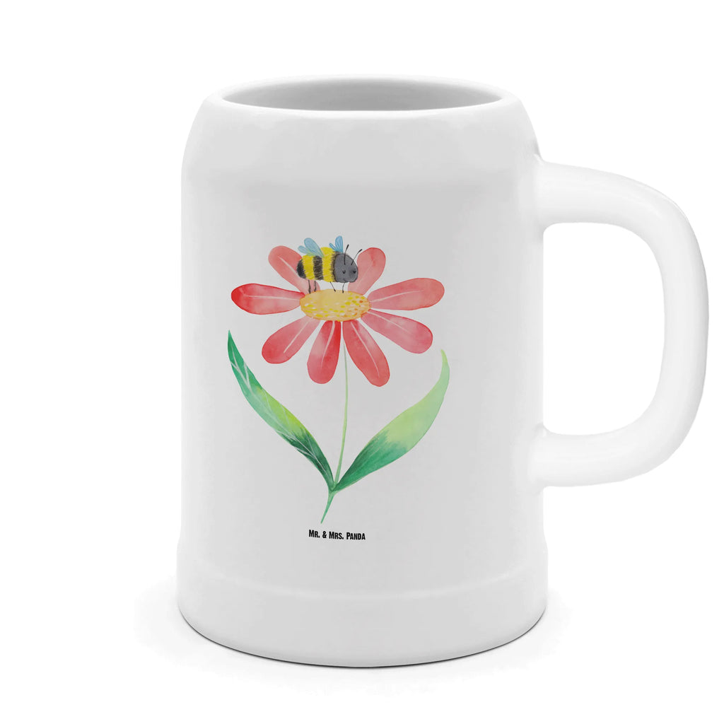 Kufel piwny trzmiel kwiat Motywy zwierzęce, dobra energia, zabawne powiedzonka, zwierzęta