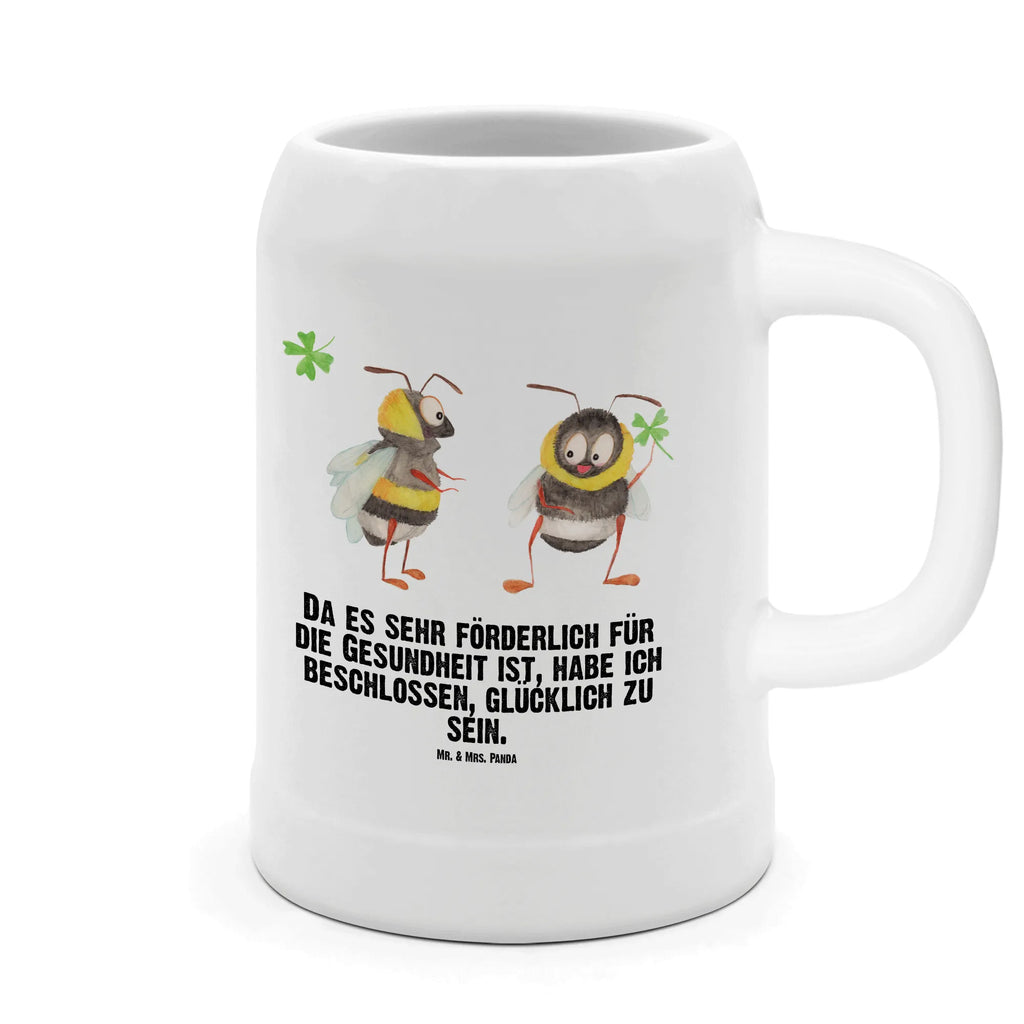 Kufel piwny Trzmiele koniczyna Motywy zwierzęce, dobra energia, zabawne powiedzonka, zwierzęta