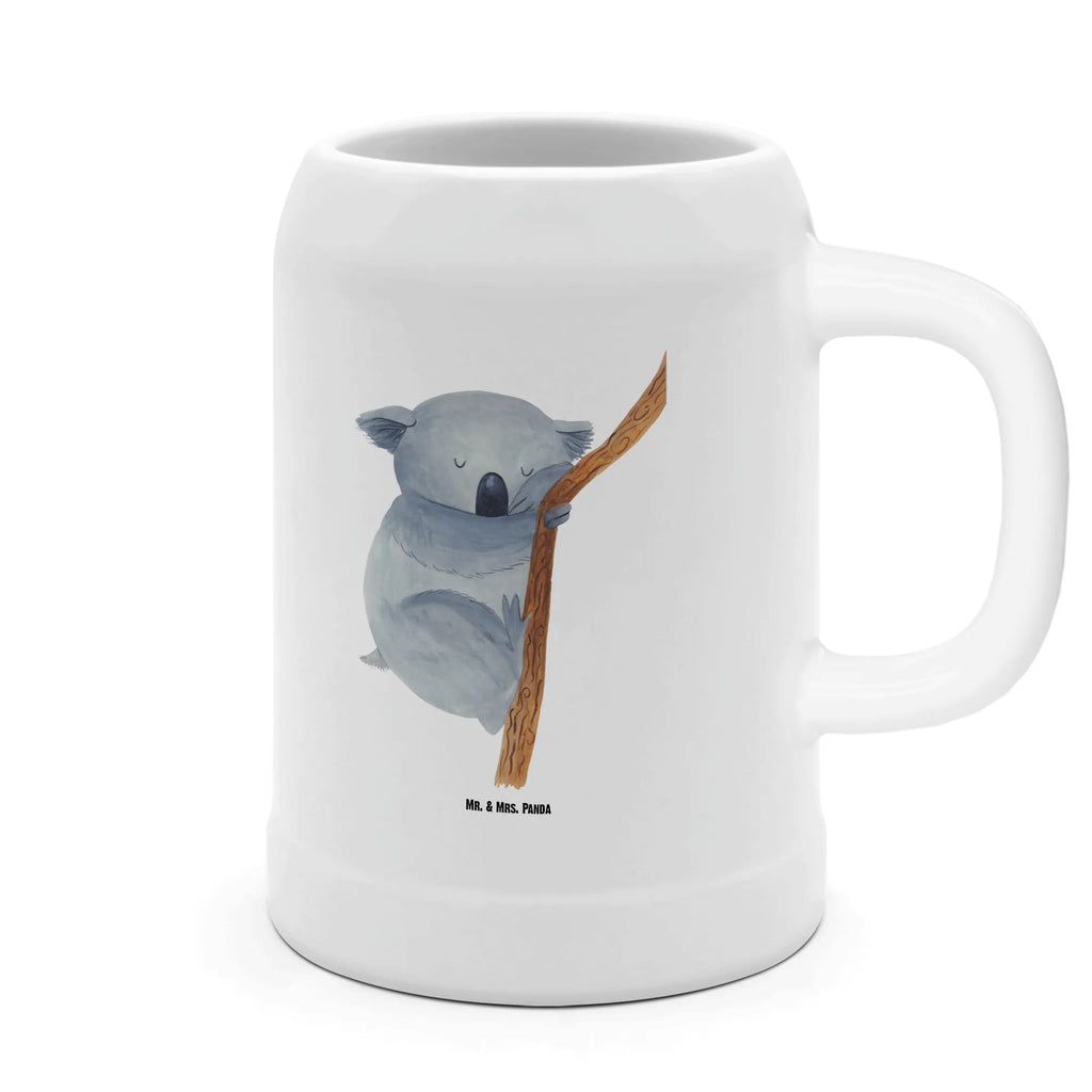 Beer mug koala small animals, cute, funny, cute animal motives, hand drawn, small world, funny sayings, good mood, happy, gifts, gift ideas, special gifts, animal lover, card, dream, bear, Koala, dreamland, bedroom, sleeping, koala bear