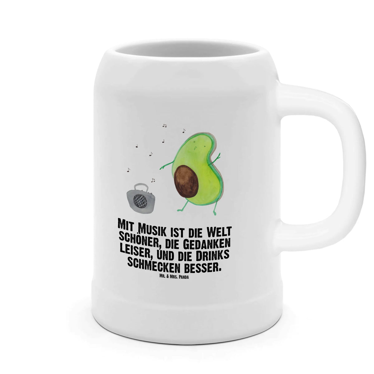 Beer mug avocado Dance avocado, vegetables
