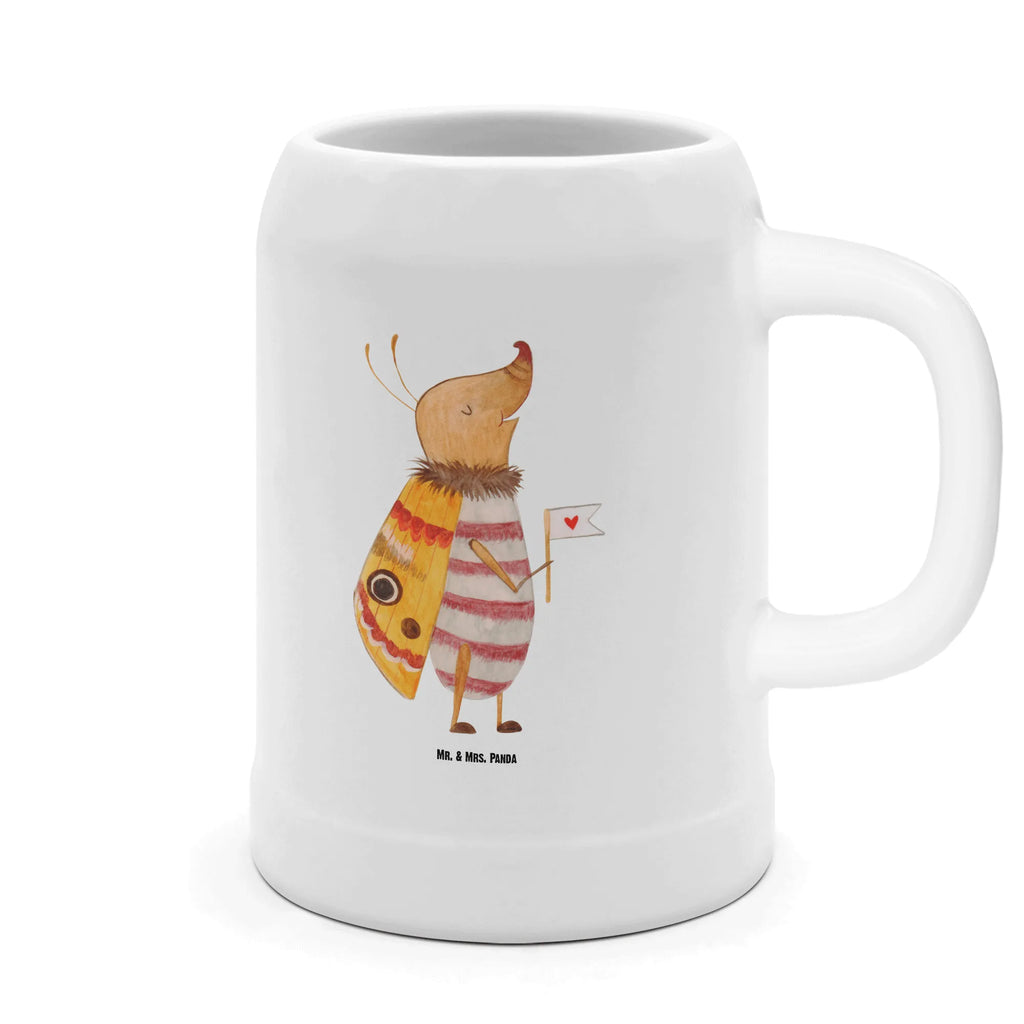 Kufel piwny ćma mała flaga Motywy zwierzęce, dobra energia, zabawne powiedzonka, zwierzęta