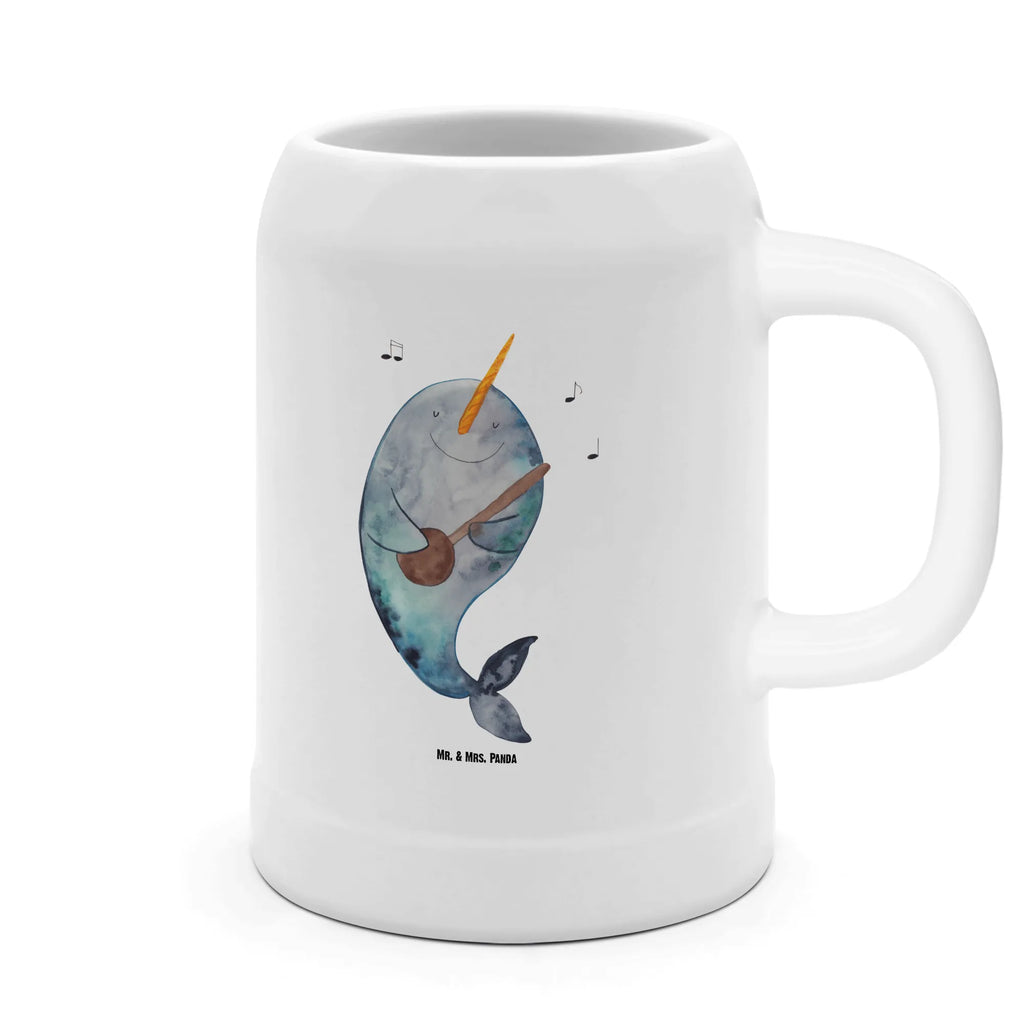 Kufel piwny narwal Gitara Zwierzeta morskie, Morze, Wakacje