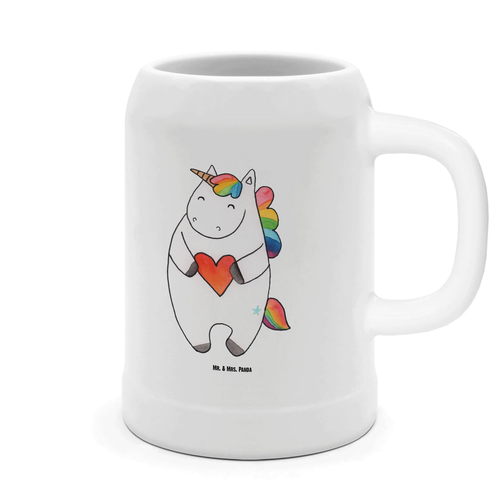 Kufel piwny Jednorożec serce Jednorożec, jednorożce, dekoracje jednorożca, jednorożec