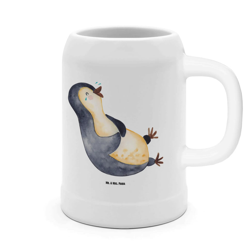 Beer mug Penguin Laugh Penguin, North Pole, Winter, Penguins, Pinguin, lustiger Spruch, Optimismus, Pinguine, Fröhlich