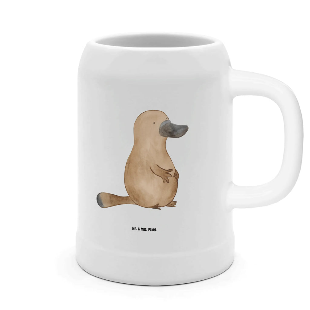 Kufel piwny dziobak Odwaga Zwierzeta morskie, Morze, Wakacje