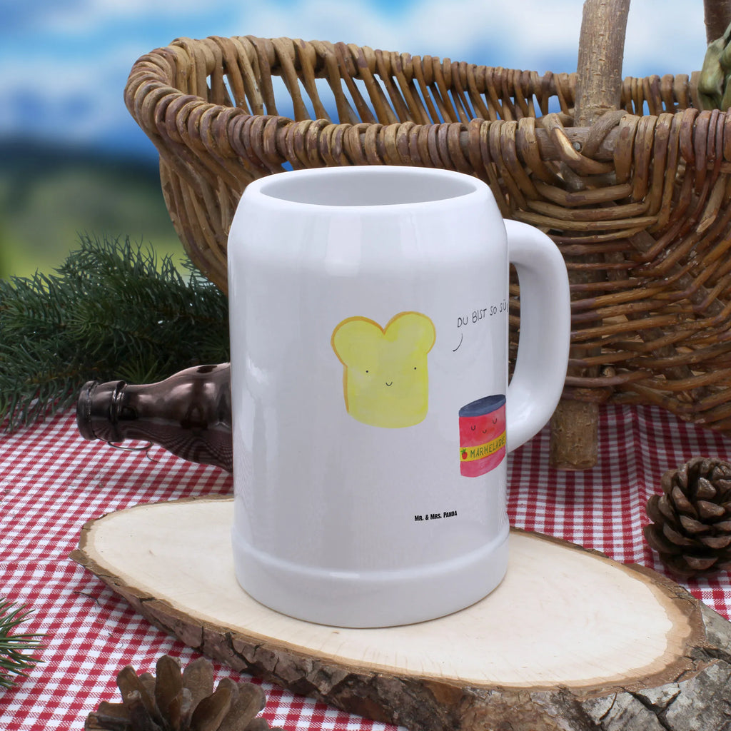 Kufel piwny Tost dżem Motywy zwierzęce, dobra energia, zabawne powiedzonka, zwierzęta