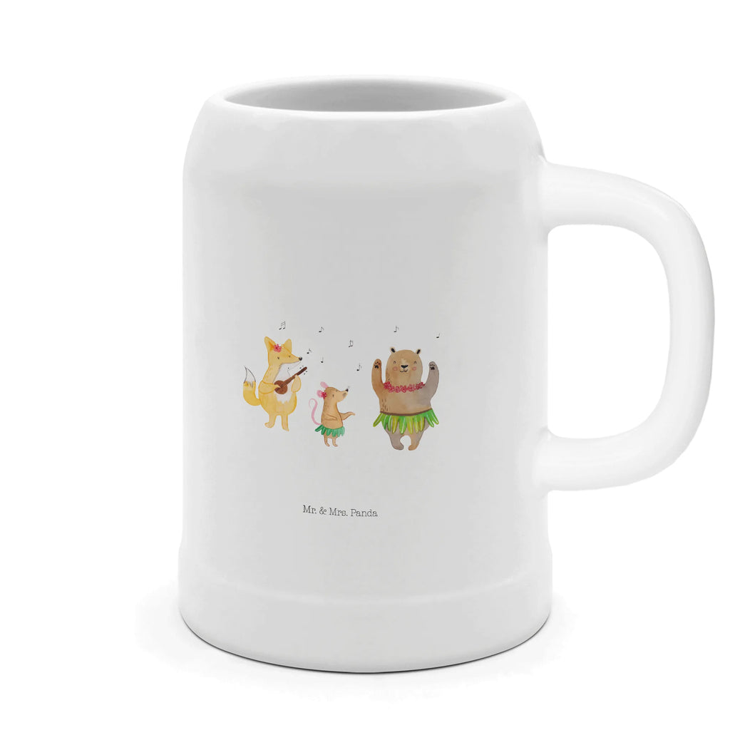 Kufel piwny zwierzęta leśne Aloha Motywy zwierzęce, dobra energia, zabawne powiedzonka, zwierzęta