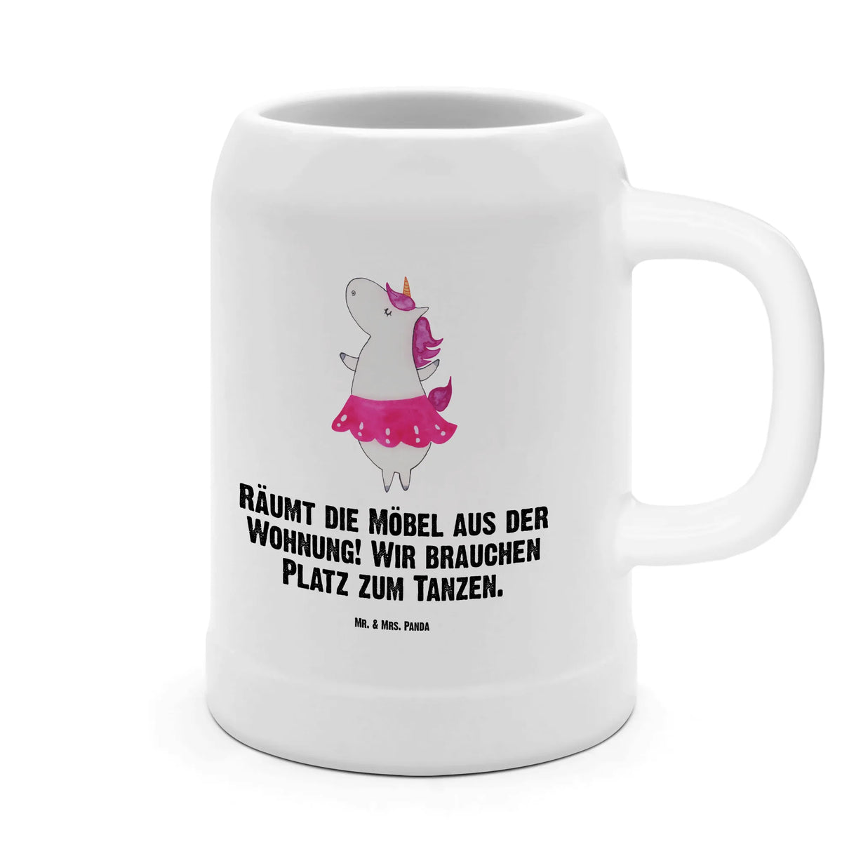 Beer mug unicorn ballerina Tonkrug, Keramikkrug, Bier Humpen, Bier Seidel, Steingutkrug, Humpen, Trinkkrug, Krug, Steinkrug, Steinzeugkrug, Bierhumpen, Mr. & Mrs. Panda Bierkrug, Steinbierkrug, Seidel, Bierbecher, Unicorn, Einhorn, Einhörner, Einhorn Deko, Geburtstag, Wohnung, Feiern, Tänzerin, Lebensfreude, Spaß, Lebenslust, Ballerina, Tanzen, Party