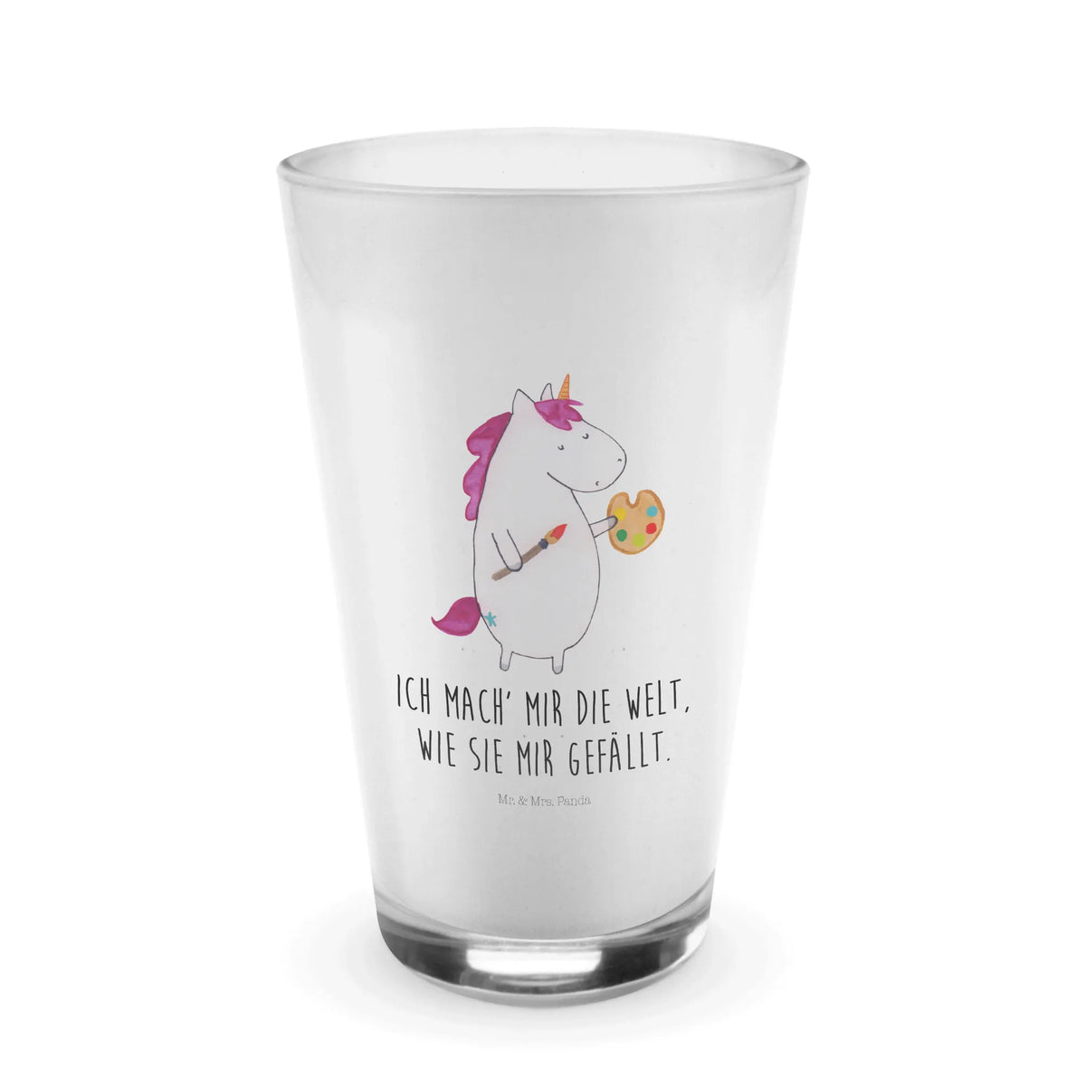 Glass unicorn Artist unicorn, unicorns, Drawing, Unicorn, English, Brush, World, Pen, Painter gift, Artist, Painting, Artist present, Gift, Artist gift