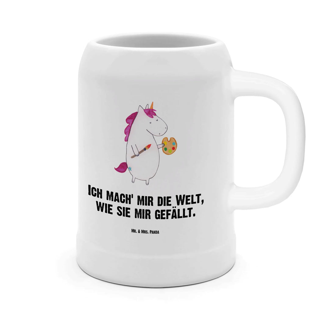 Kufel piwny Jednorożec Artysta Jednorożec, jednorożce, dekoracje jednorożca, jednorożec