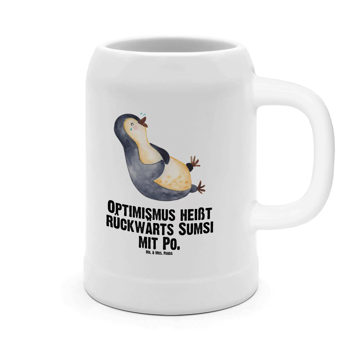 Beer mug Penguin Laugh Penguin, North Pole, Winter, Penguins, Pinguin, lustiger Spruch, Optimismus, Pinguine, Fröhlich