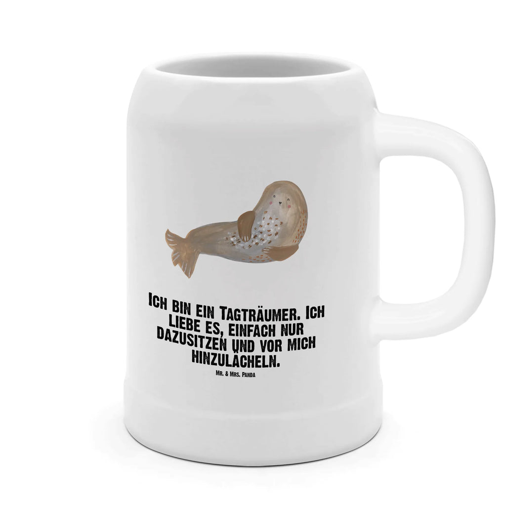 Kufel piwny foka śmiech Motywy zwierzęce, dobra energia, zabawne powiedzonka, zwierzęta