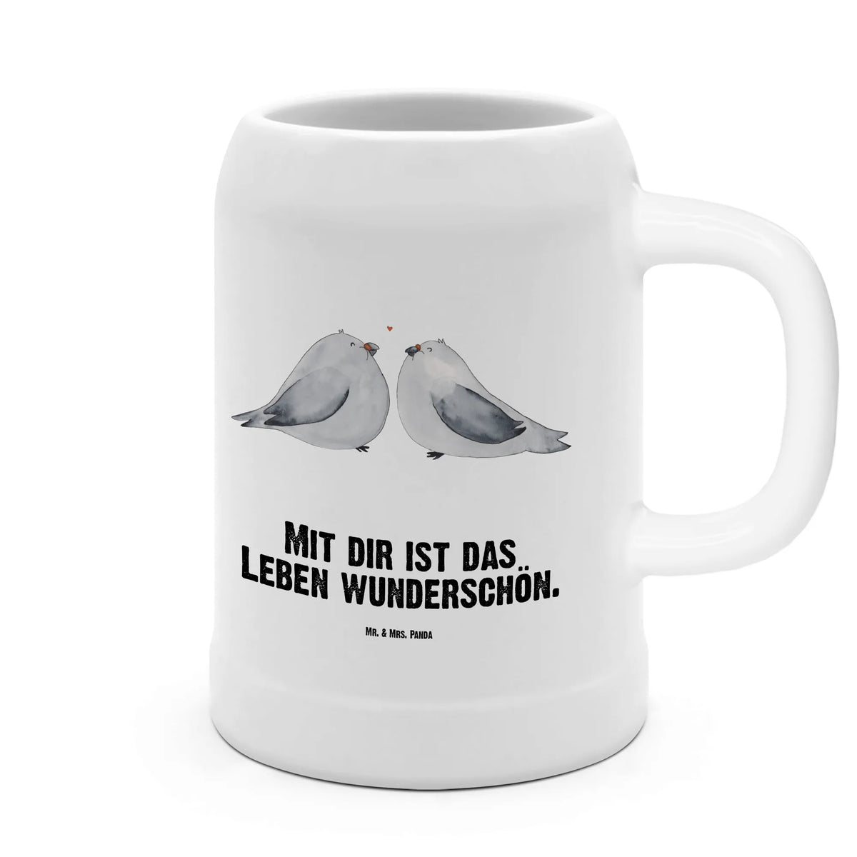 Kufel piwny Gołębia miłość Tonkrug, Bier Seidel, Keramikkrug, Humpen, Bierbecher, Steinzeugkrug, Mr. & Mrs. Panda Bierkrug, Krug, Steinkrug, Steingutkrug, Steinbierkrug, Bier Humpen, Seidel, Bierhumpen, Trinkkrug, Freundin, Freund, Liebe, Liebesgeschenk, Jahrestag, Verlobung, Partner, Ehemann, Ehefrau, Heiraten, Heiratsantrag, Hocheitstag, Verliebt, Tauben, Geschenk Hochzeit, Hochzeitstag, Liebesbeweis, Verheiratet, Turteltäubchen, Verlobt, Geschenk Freundin, Geschenk Freund, Turteltauben