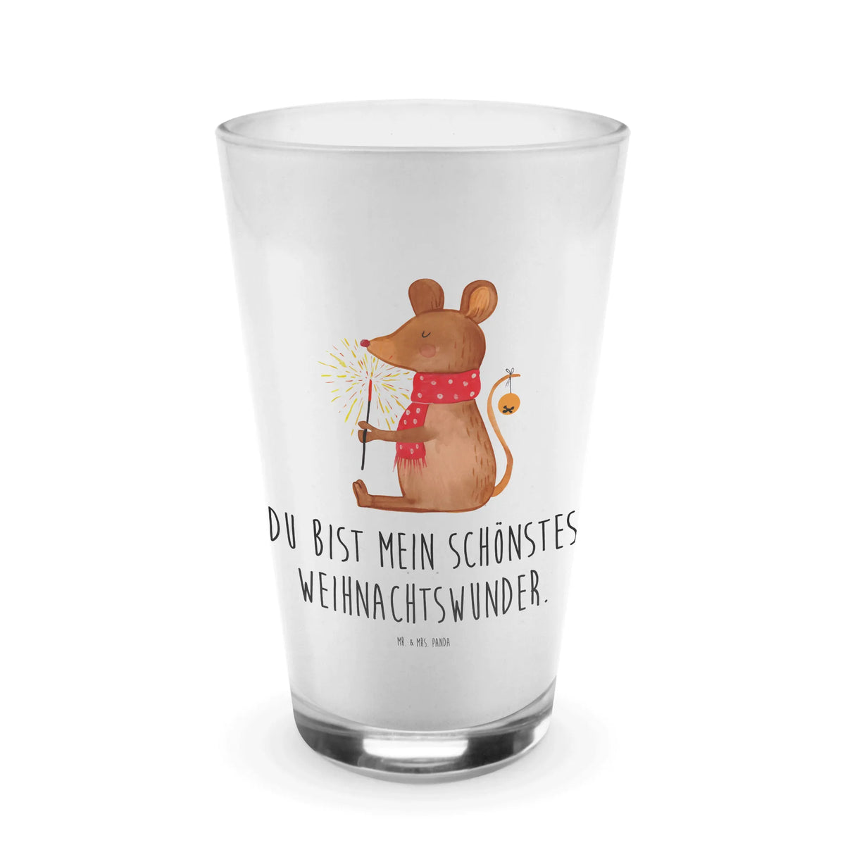 Glass Mouse Christmas