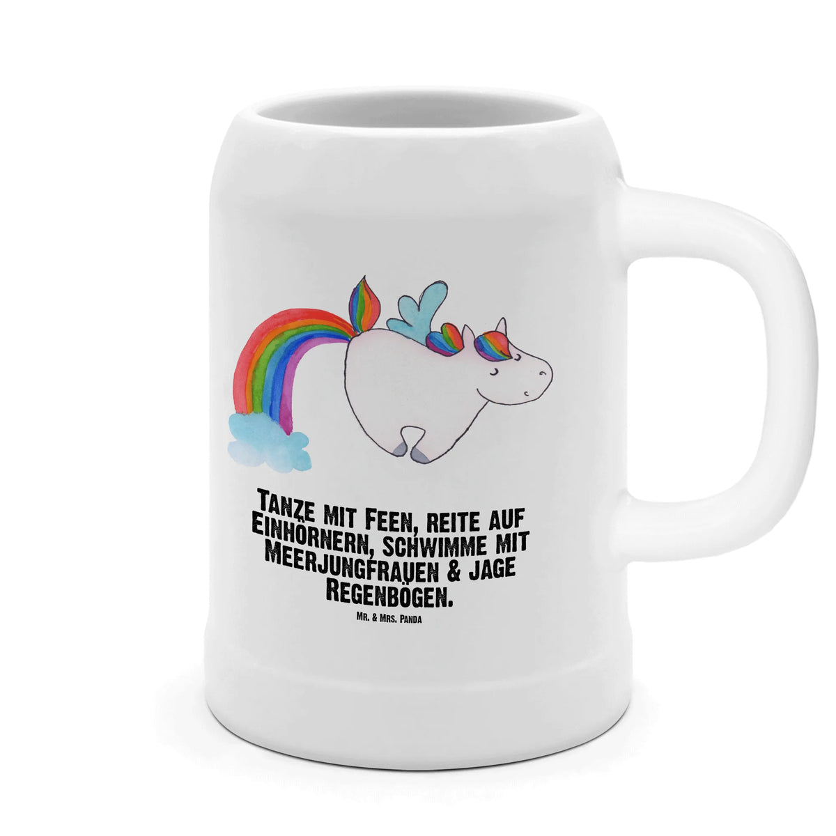 Beer mug unicorn Pegasus Bierhumpen, Mr. & Mrs. Panda Bierkrug, Humpen, Steinzeugkrug, Seidel, Tonkrug, Steinbierkrug, Bierbecher, Keramikkrug, Steinkrug, Bier Humpen, Trinkkrug, Bier Seidel, Steingutkrug, Krug, Unicorn, Einhorn, Einhörner, Einhorn Deko, Spielen, Regenbogen, Erwachsenwerden, Glitzer, Realität