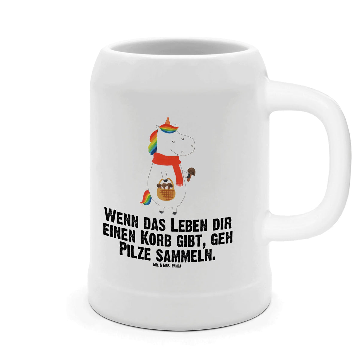 Bierkrug Einhorn Pilz Bierhumpen, Krug, Trinkkrug, Bier Humpen, Bierbecher, Steinkrug, Seidel, Steingutkrug, Mr. & Mrs. Panda Bierkrug, Humpen, Tonkrug, Steinbierkrug, Keramikkrug, Steinzeugkrug, Bier Seidel, Unicorn, Einhorn, Einhörner, Einhorn Deko, Pilzsammler, Spruch, Pilze, Motivation, Liebeskummer