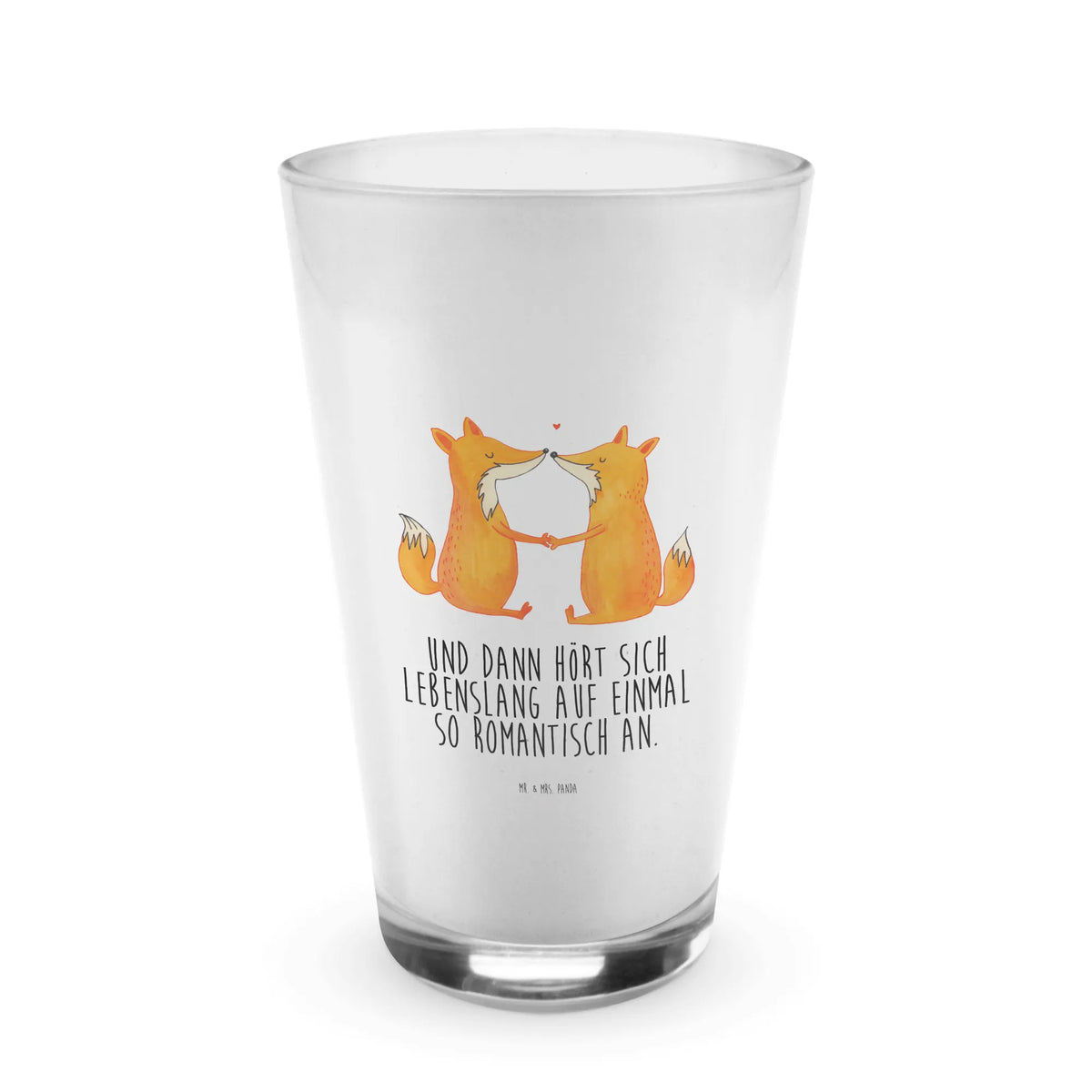 Glas Füchse Liebe Longdrinkglas, Latte Glas, Longdrink Glas, smoothie glas, Teeglas, cappuccino glas, Wasserglas, Kaffee Glas, Latte Macchiato Glas, milchkaffee glas, kaffeeglas, eiskaffeeglas, bar glas, cappuccinoglas, Glasbecher, becher glas, Trinkbecher Glas, Trinkglas, eistee glas, Cocktail Glas, Cocktailglas, Saftglas, Glas, Limonadenglas, Eiskaffee Glas, Fuchs, Partner, Liebe, Liebespaar, Füchse, Freund, Paar, Ehefrau, Ehe, Freundin, Verlobte, Fox, Liebesbeweis, Ehemann