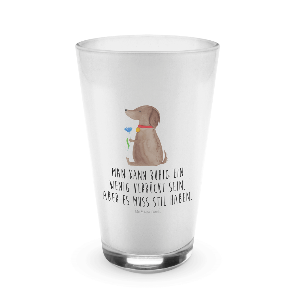 Glas Hund Blume Cappuccino Glas, Glas, Cappuccino Tasse, Latte Macchiato, Hund, Hundemotiv, Haustier, Hunderasse, Tierliebhaber, Hundebesitzer, Sprüche, Hunde, Frauchen, Hundeliebe
