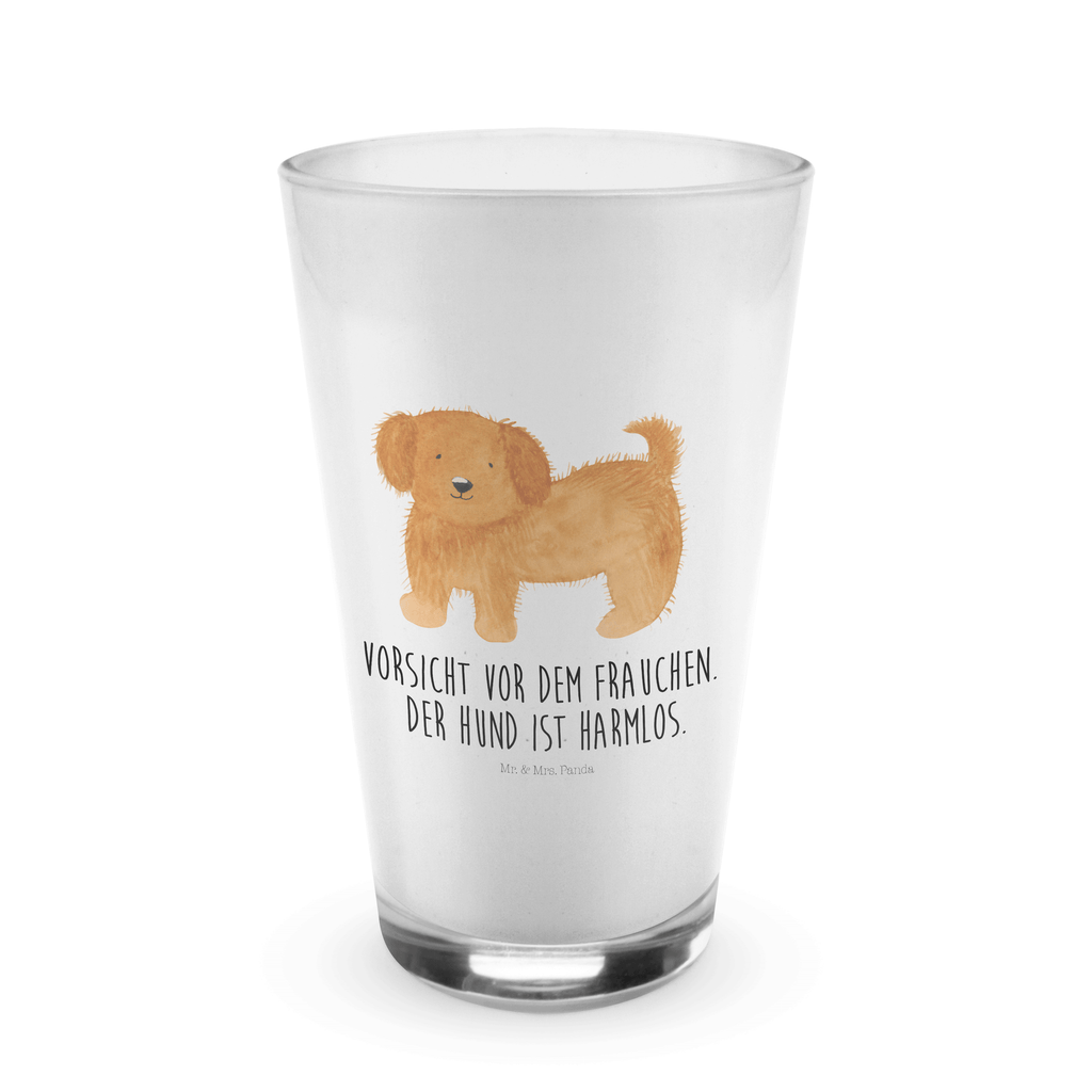 Glas Hund flauschig Cappuccino Glas, Glas, Cappuccino Tasse, Latte Macchiato, Hund, Hundemotiv, Haustier, Hunderasse, Tierliebhaber, Hundebesitzer, Sprüche, Hunde, Frauchen, Hundemama, Hundeliebe