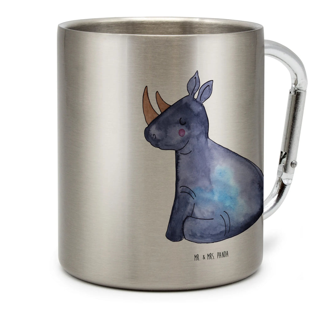 Stainless steel mug unicorn rhino unicorn, unicorns, rhino, rhinoceros, rainbow, zoo, unicorn saying, unicornpower, witty, glitter, Unicorn, funny, funny saying, unicorn love