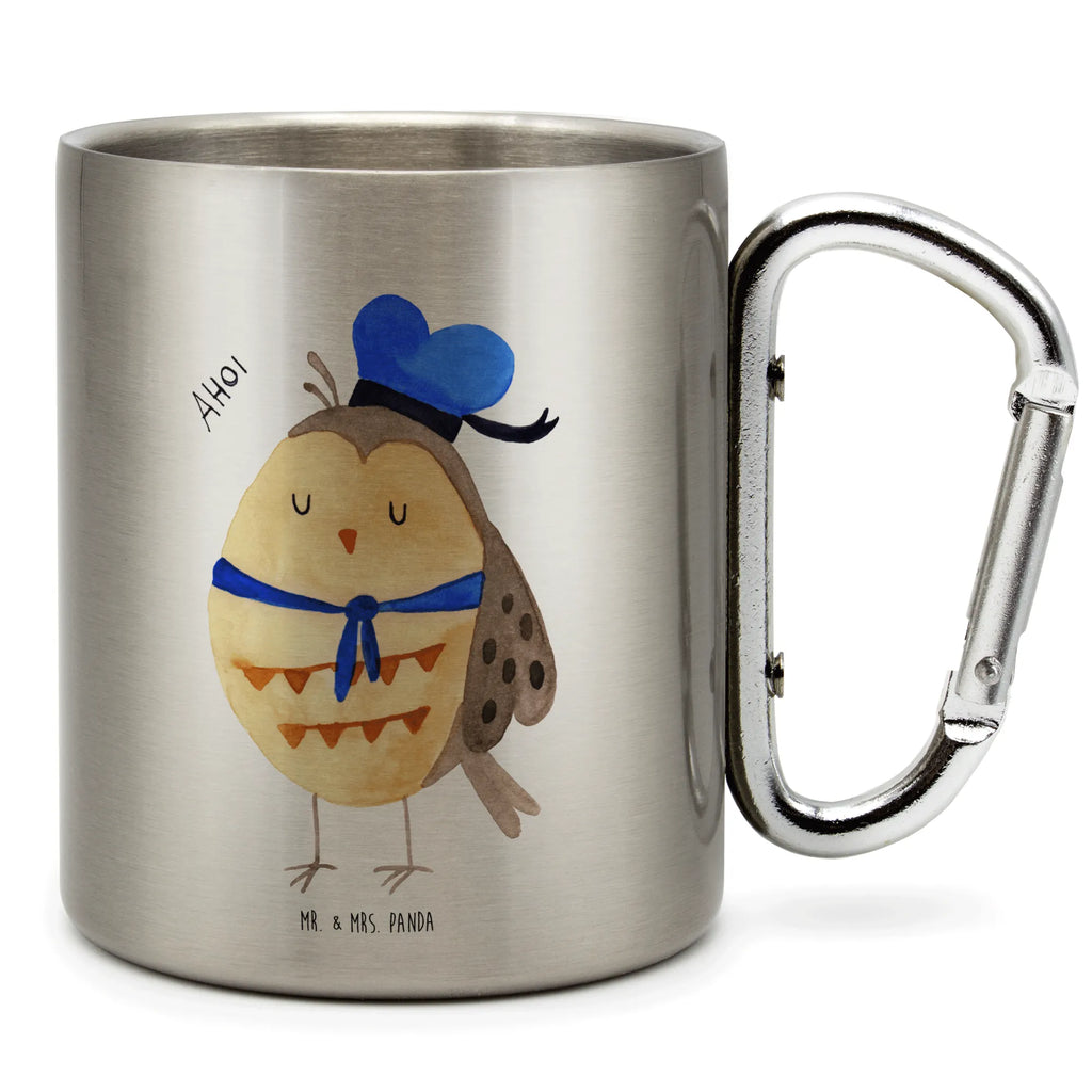 Edelstahlbecher Eule Matrosen thermotasse, Isolierbecher Edelstahl, wanderbecher, Tasse, Trinkbecher Edelstahl, Thermobecher Edelstahl, Kaffeebecher Edelstahl, edelstahl reisebecher, Campingtasse, Becher, Thermobecher, Trinkbecher Metall, Metalltasse, Isolierbecher, Becher Aus Edelstahl, karabiner tasse, Campingbecher, Karabiner Becher, Edelstahl Trinkbecher, Edelstahlbecher, Reisebecher, karabinerbecher, Thermo Kaffeebecher, edelstahl thermobecher, edelstahl isolierbecher, metallbecher, Edelstahl Kaffeebecher, Edelstahltasse, Eule, Eule Deko, Eule Spruch, Ehe, Owl, Seefahrer, Heimathafen, Hochzeitstag Geschenk, Freundin, Wortspiel Lustig, Matrose