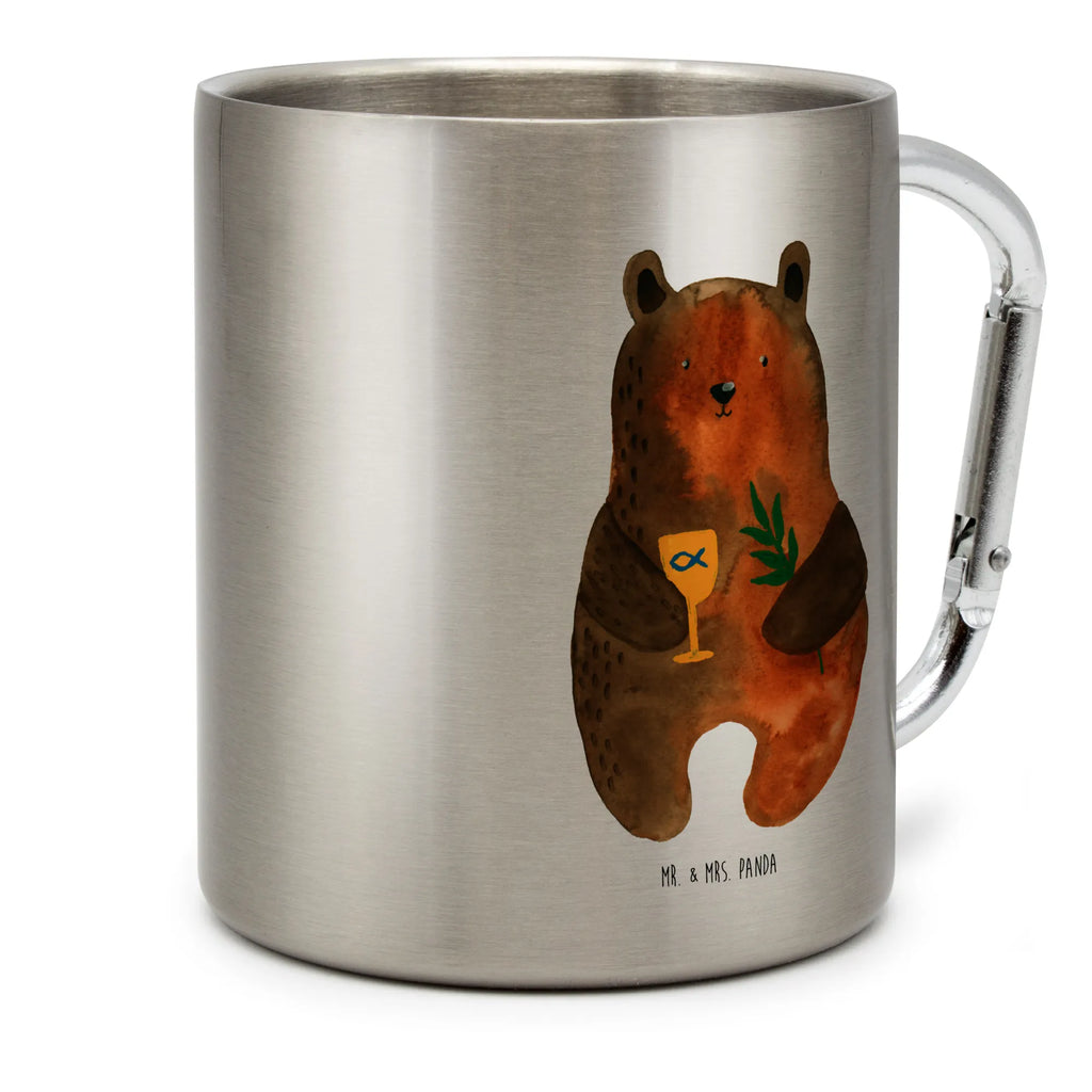 Kubek ze stali nierdzewnej niedźwiedź Bierzmowanie Niedźwiedź, Miś, Pluszowy miś