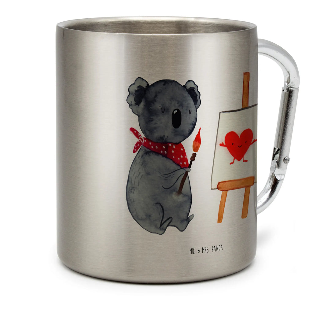Kubek ze stali nierdzewnej koala artysta Kaffeebecher Edelstahl, Becher Aus Edelstahl, wanderbecher, Edelstahlbecher, Isolierbecher Edelstahl, karabiner tasse, edelstahl isolierbecher, Thermo Kaffeebecher, Isolierbecher, edelstahl thermobecher, Reisebecher, Thermobecher Edelstahl, karabinerbecher, Trinkbecher Metall, Edelstahl Kaffeebecher, thermotasse, Thermobecher, Metalltasse, Karabiner Becher, Edelstahl Trinkbecher, edelstahl reisebecher, Tasse, metallbecher, Trinkbecher Edelstahl, Campingbecher, Campingtasse, Edelstahltasse, Becher, Koala, Koalabär, Gefühle, Künstler, Zeichnen, Liebensbeweis, Liebesgeschenk, Liebe