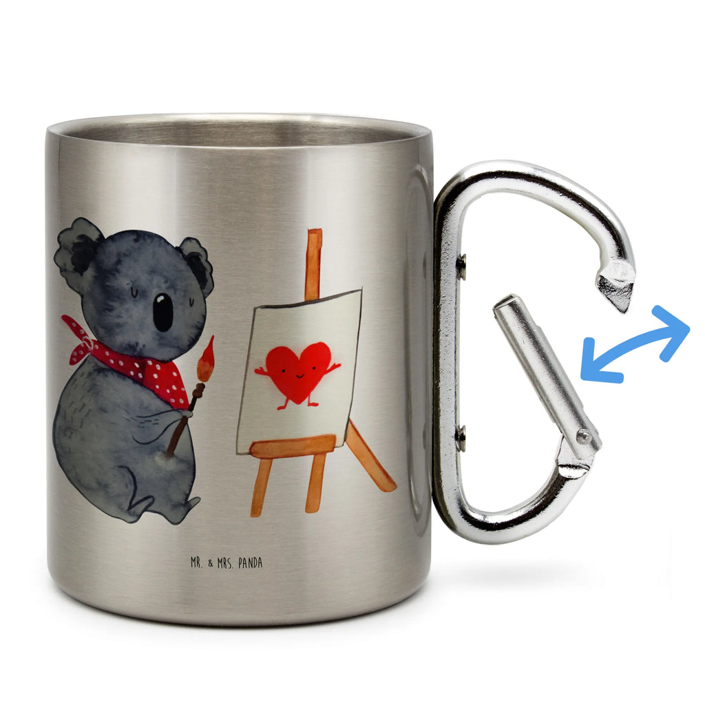 Kubek ze stali nierdzewnej koala artysta Kaffeebecher Edelstahl, Becher Aus Edelstahl, wanderbecher, Edelstahlbecher, Isolierbecher Edelstahl, karabiner tasse, edelstahl isolierbecher, Thermo Kaffeebecher, Isolierbecher, edelstahl thermobecher, Reisebecher, Thermobecher Edelstahl, karabinerbecher, Trinkbecher Metall, Edelstahl Kaffeebecher, thermotasse, Thermobecher, Metalltasse, Karabiner Becher, Edelstahl Trinkbecher, edelstahl reisebecher, Tasse, metallbecher, Trinkbecher Edelstahl, Campingbecher, Campingtasse, Edelstahltasse, Becher, Koala, Koalabär, Gefühle, Künstler, Zeichnen, Liebensbeweis, Liebesgeschenk, Liebe