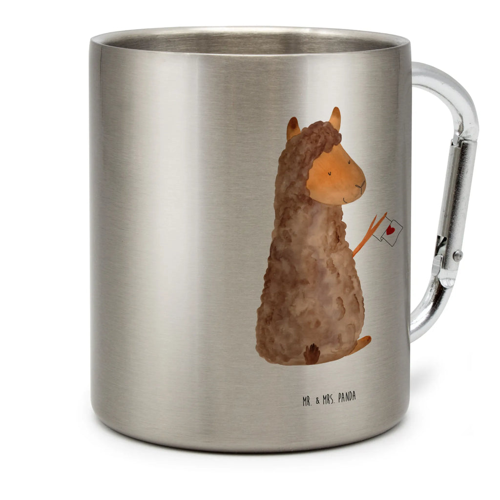 Kubek ze stali nierdzewnej alpaka flaga Alpaka, Lama